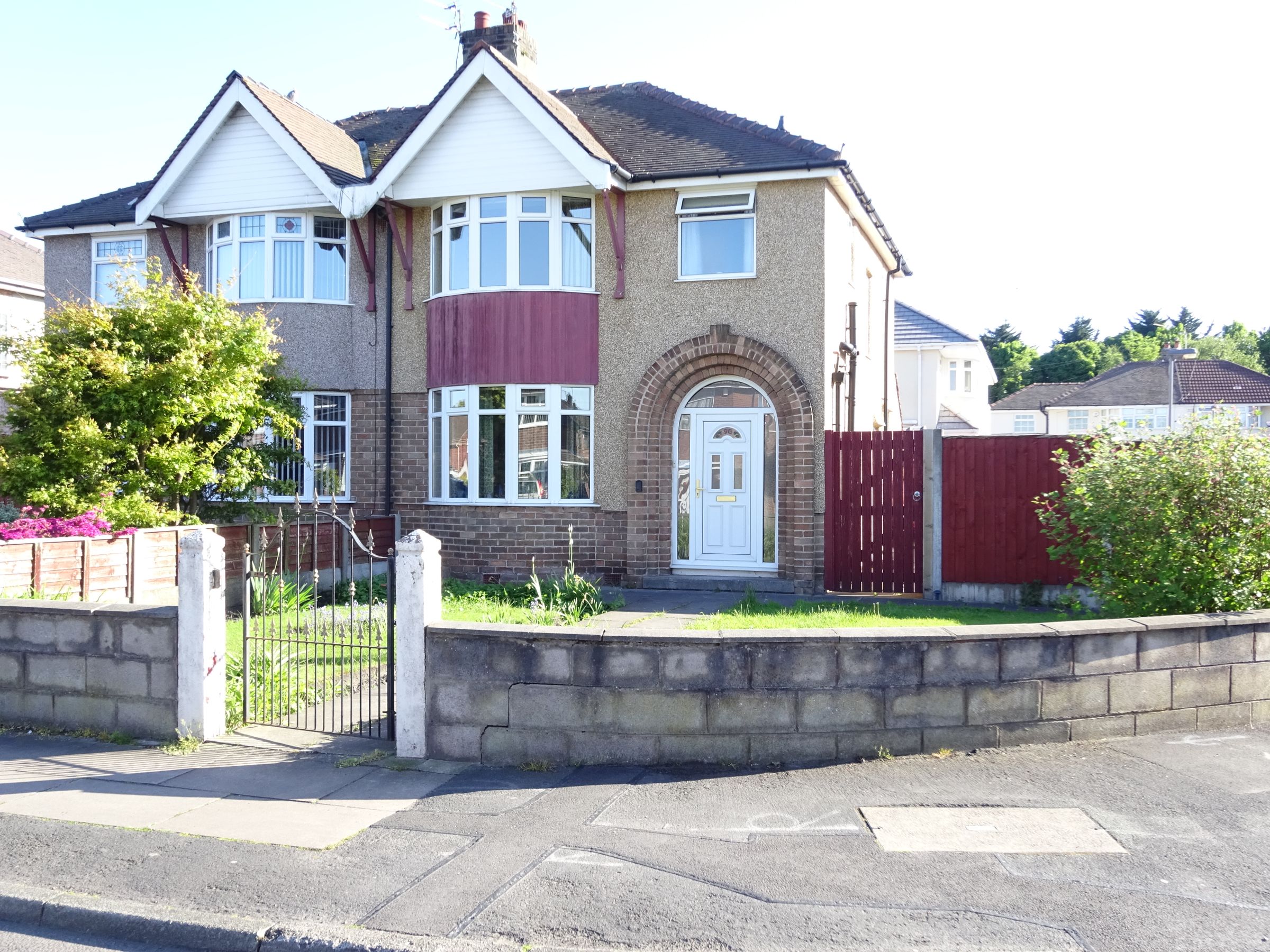 3 bed semidetached house for sale in Aintree Lane, Old Roan, Liverpool