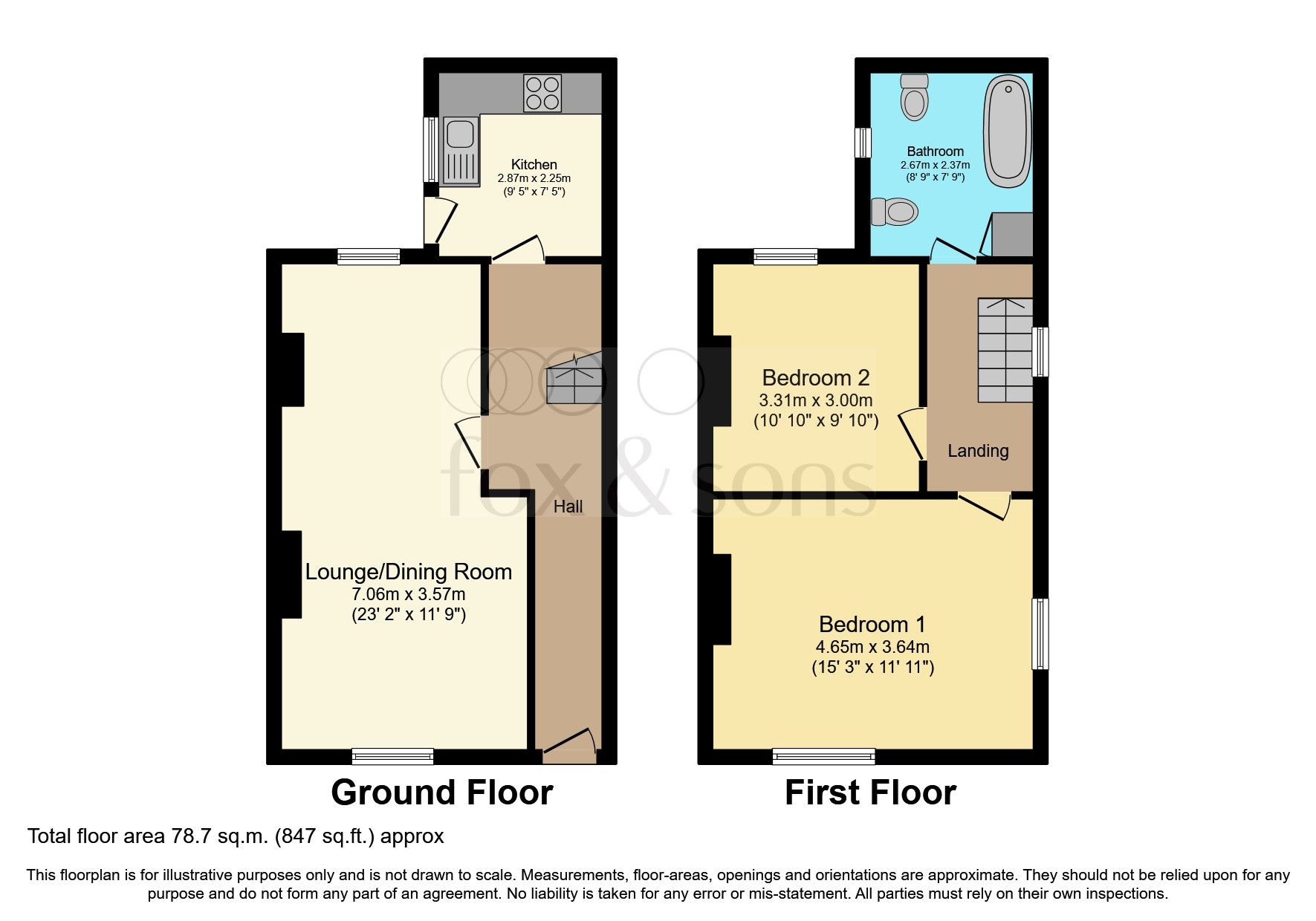 2 bed semidetached house for sale in Clifton Road, Hastings TN35 Zoopla