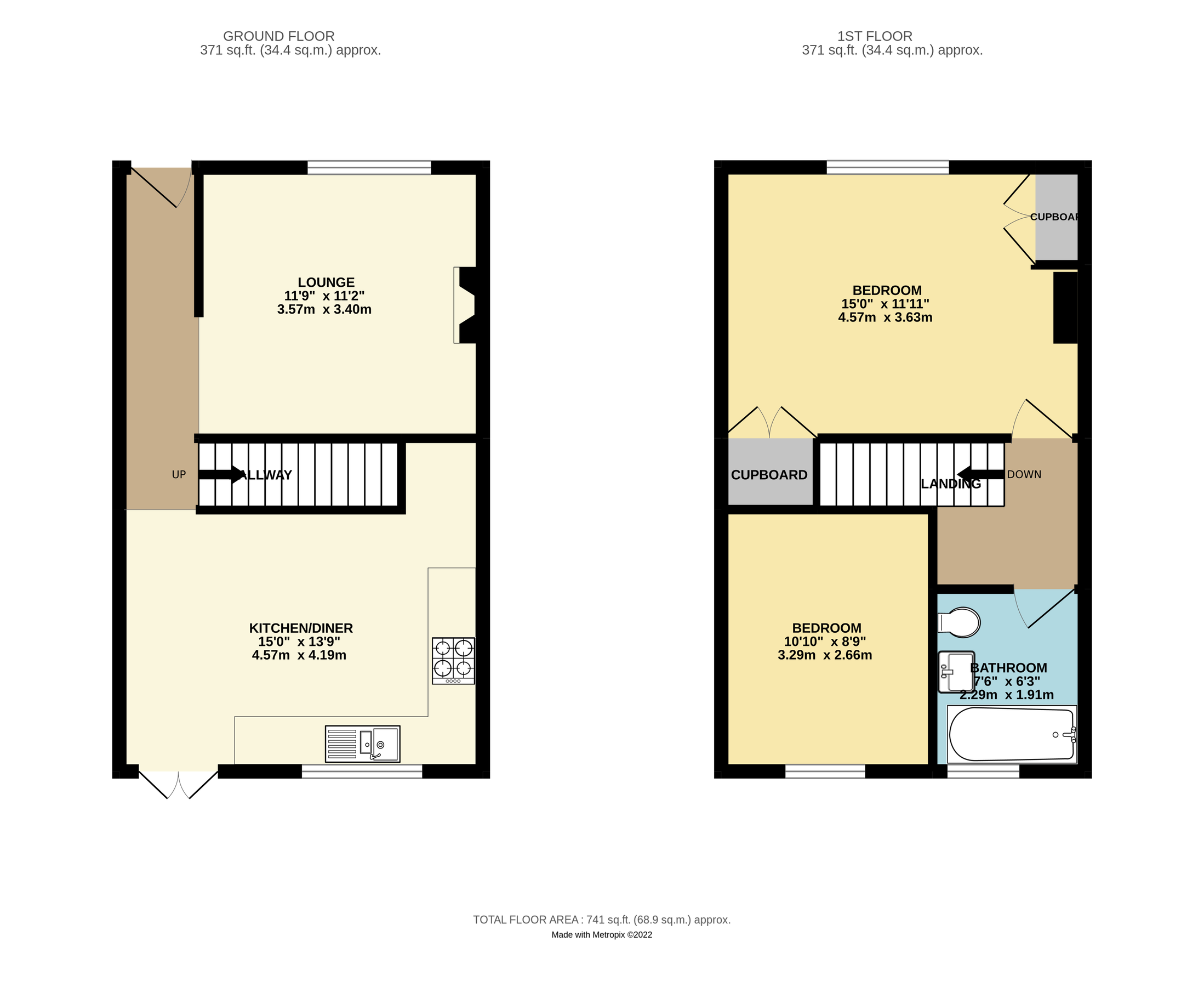 2 bed terraced house for sale in Newbridge Road, Bristol BS4 Zoopla
