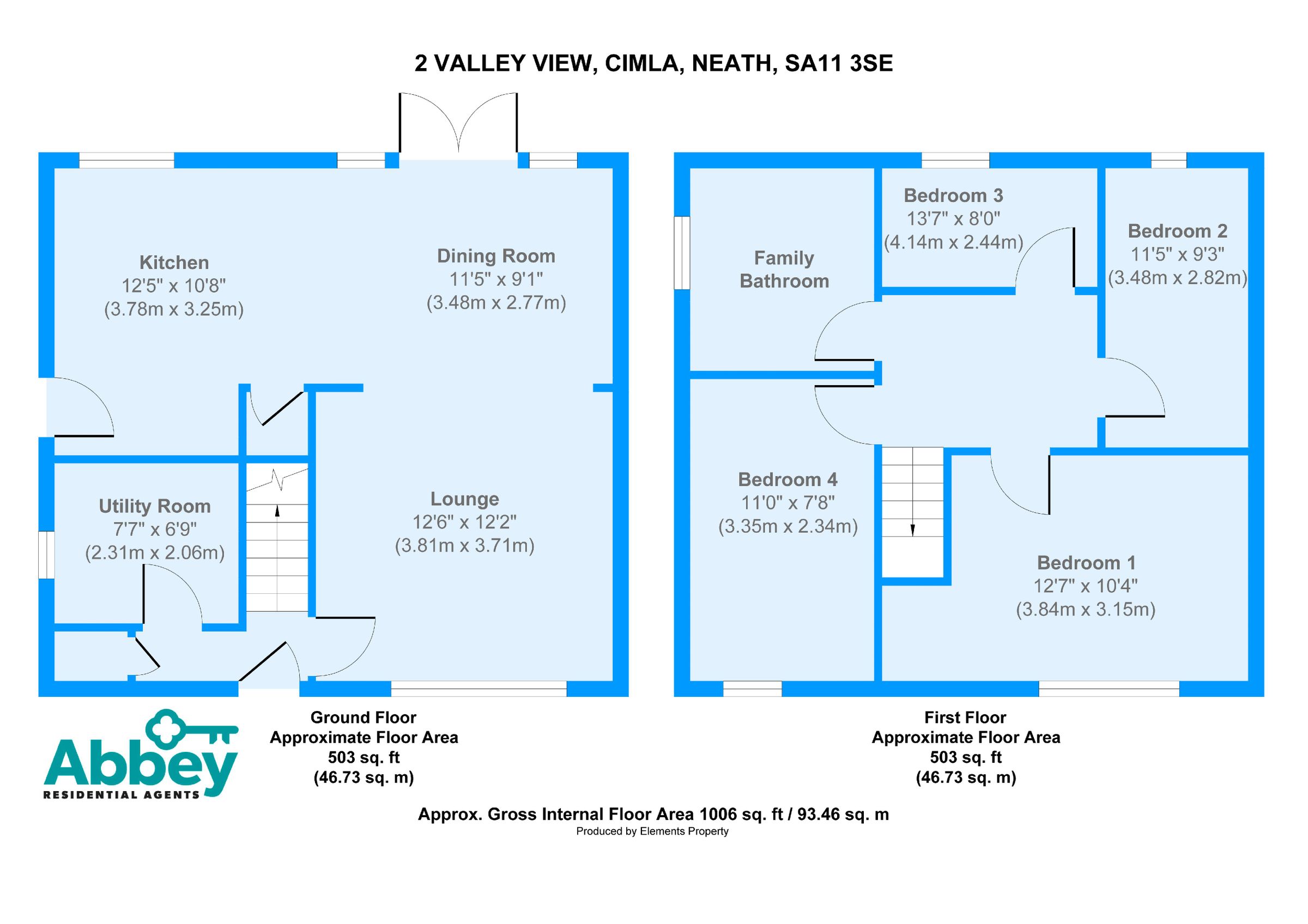 4 bed semidetached house for sale in Valley View, Cimla, Neath SA11