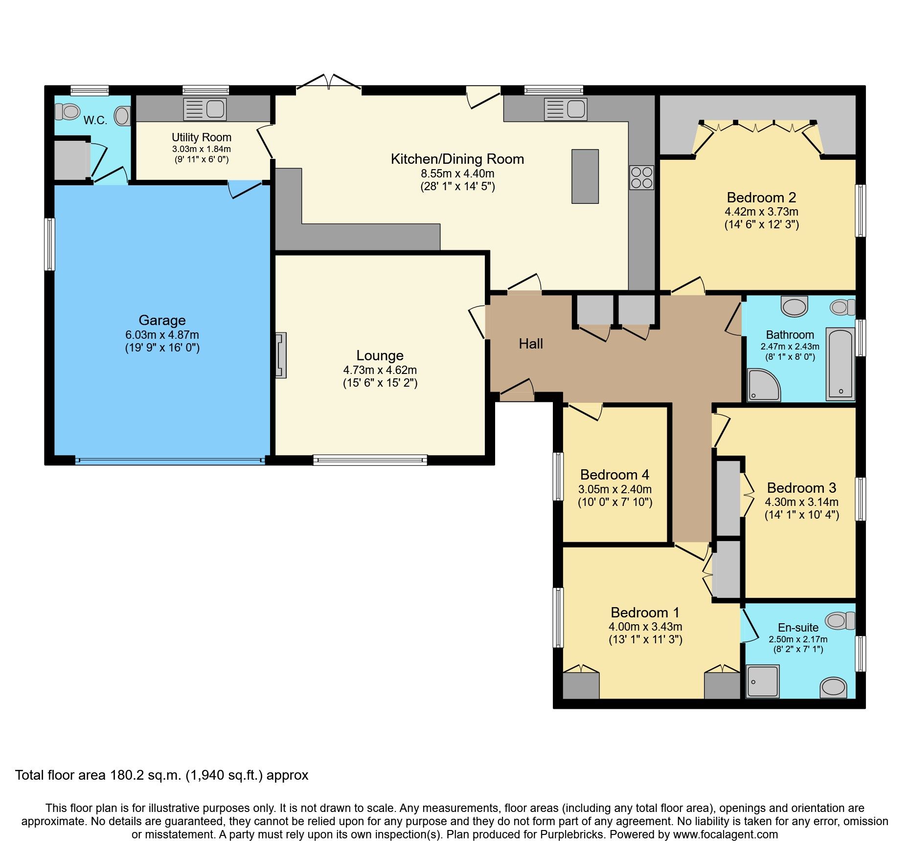 4 bed detached bungalow for sale in Sarah Gate Lane, Spalding PE11 Zoopla