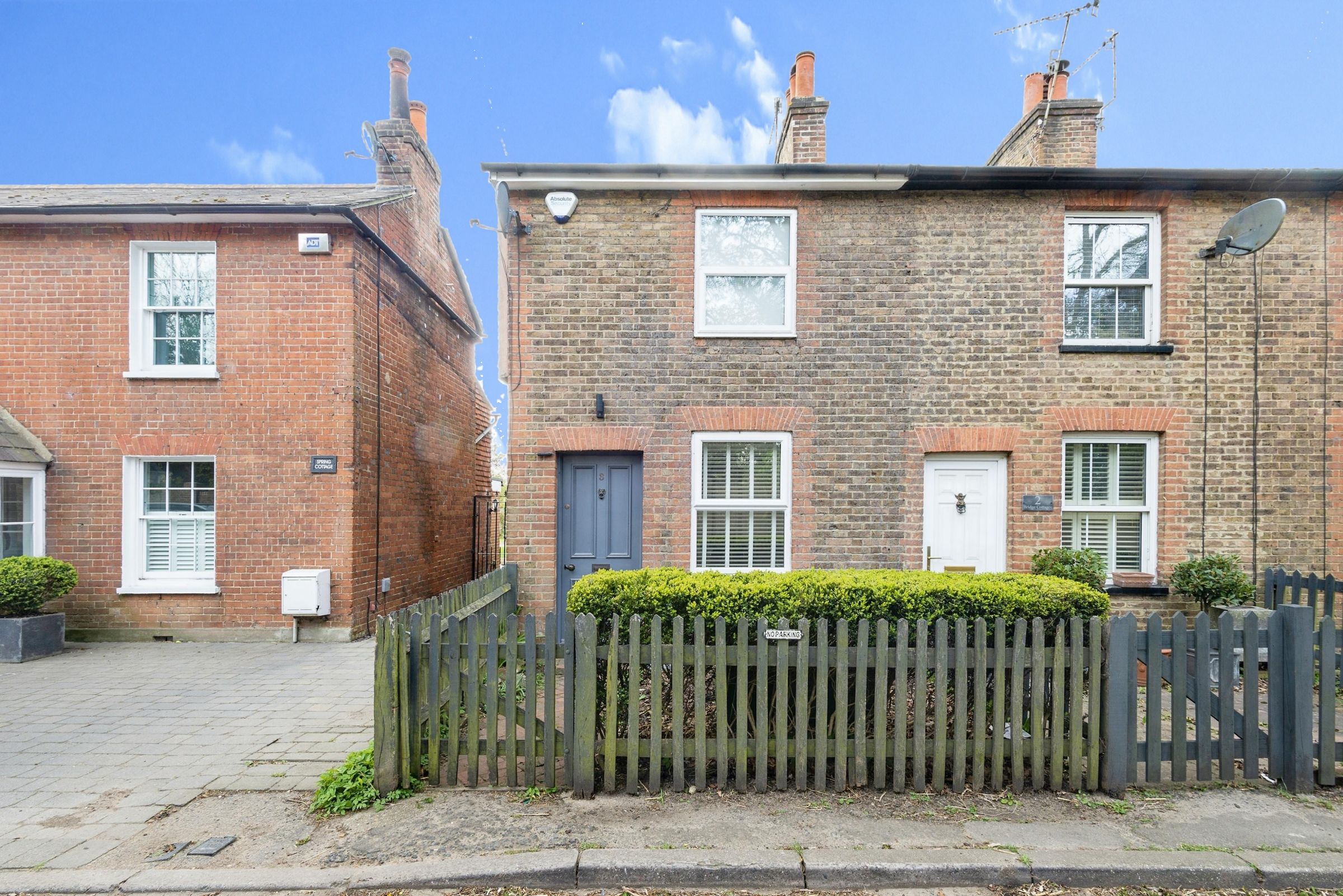2 bed end terrace house for sale in Bridge Cottages, Downside Road