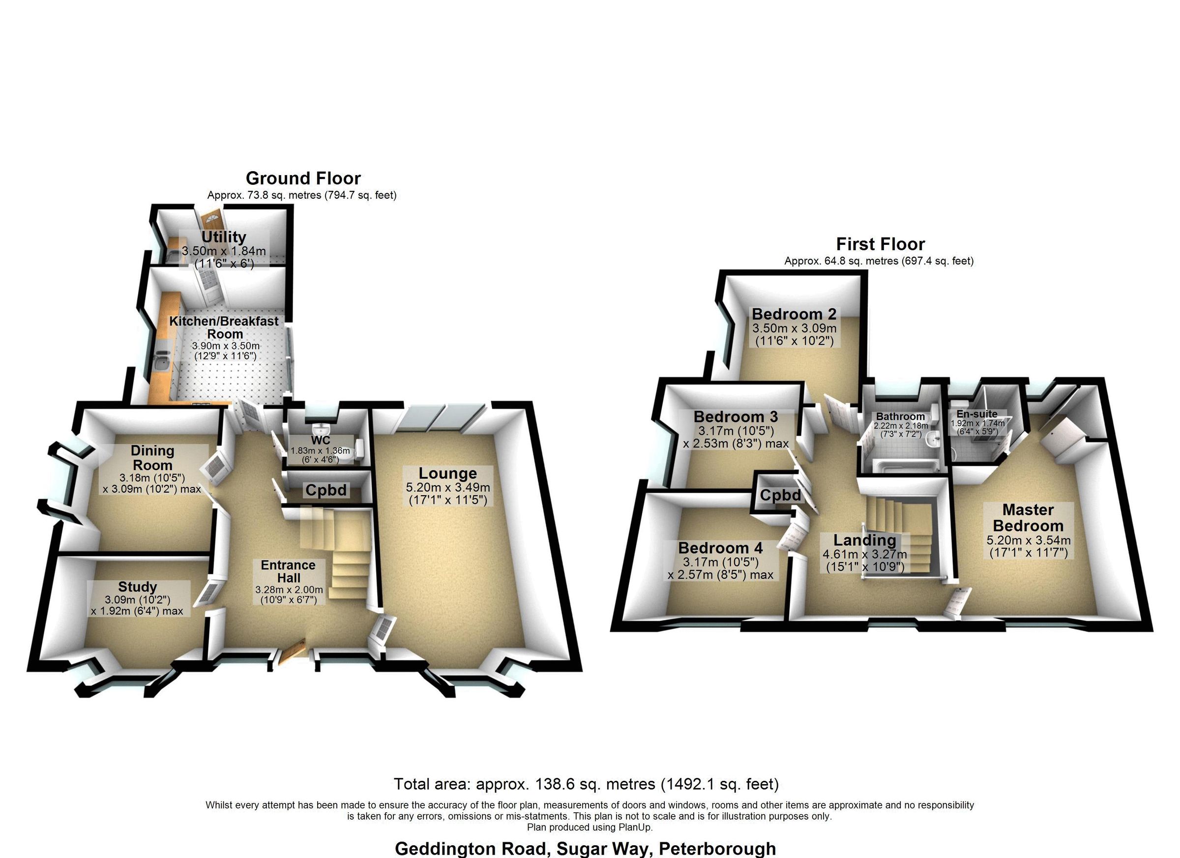 4 bed detached house to rent in Geddington Road, Sugar Way