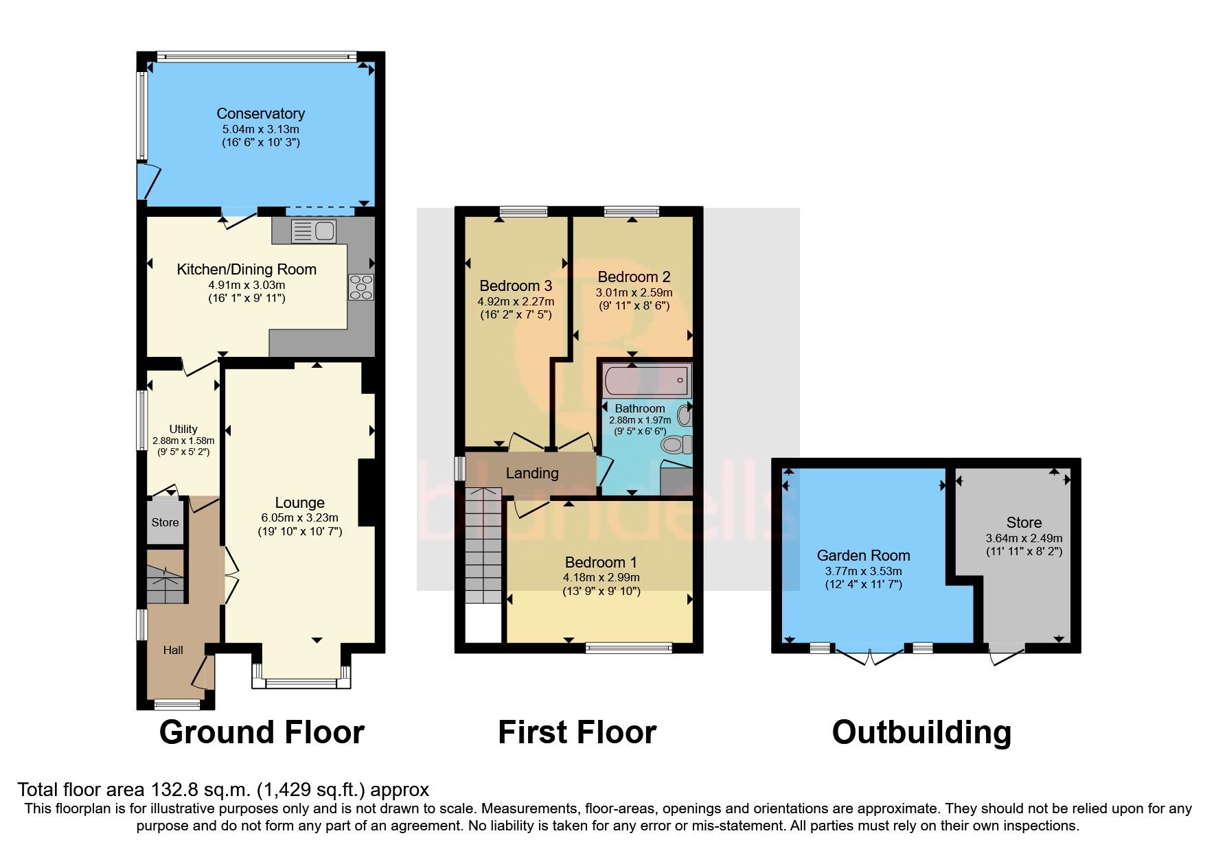3 bed semidetached house for sale in Park Drive, Campsall, Doncaster