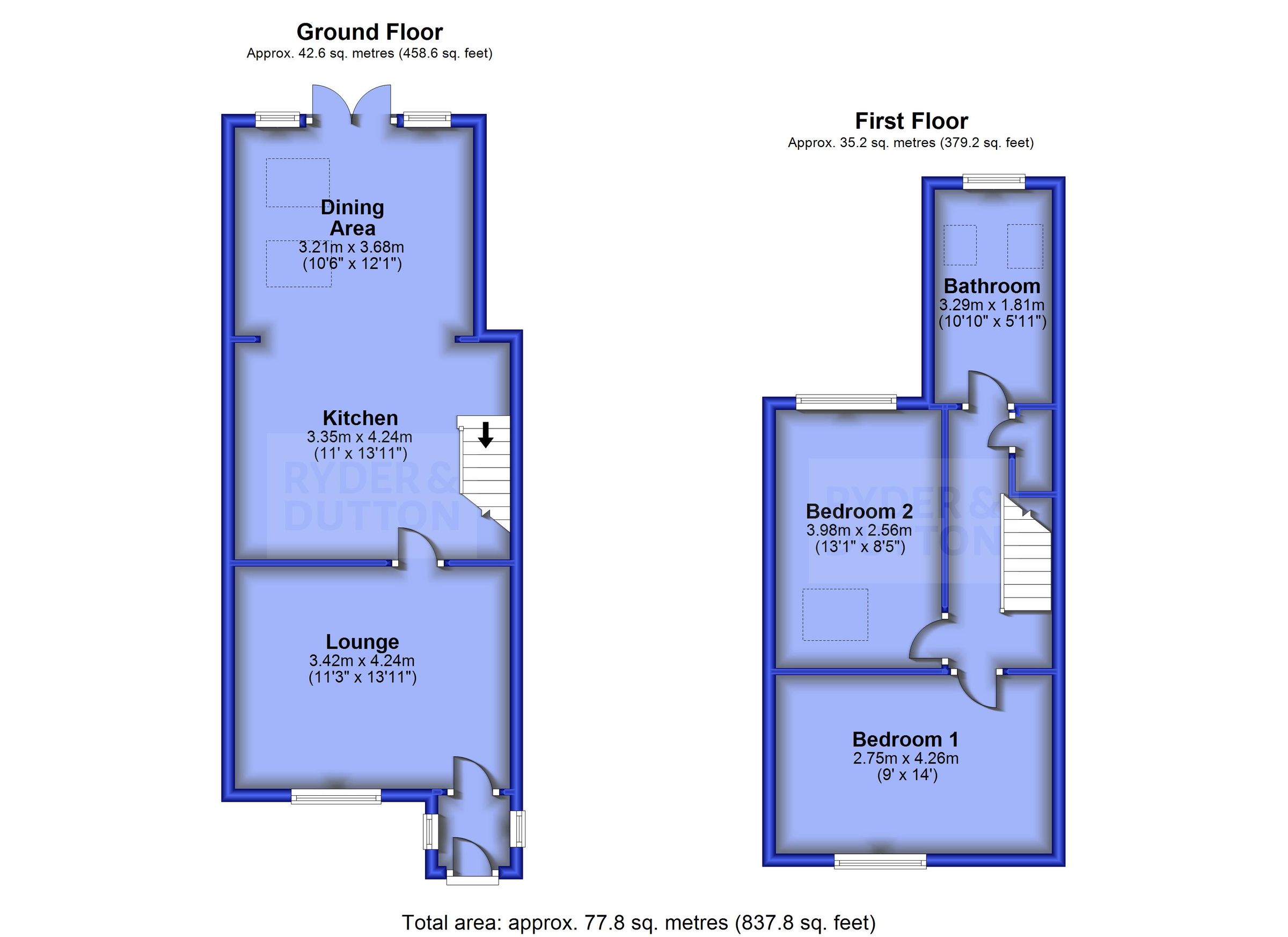 2 bed end terrace house for sale in Alt Lane, Oldham, Greater