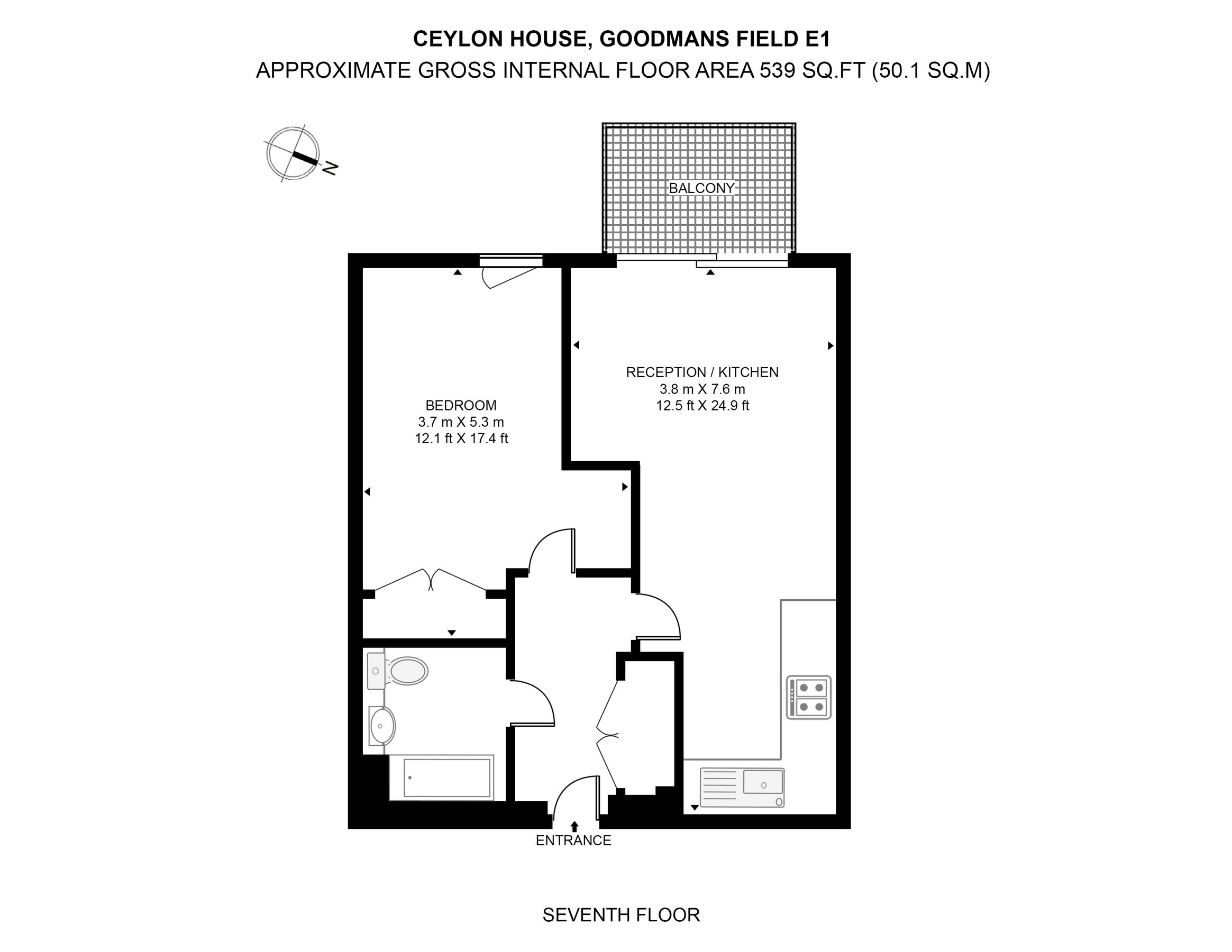 1 bed flat for sale in Ceylon House, Goodmans Field, Aldgate E1 Zoopla