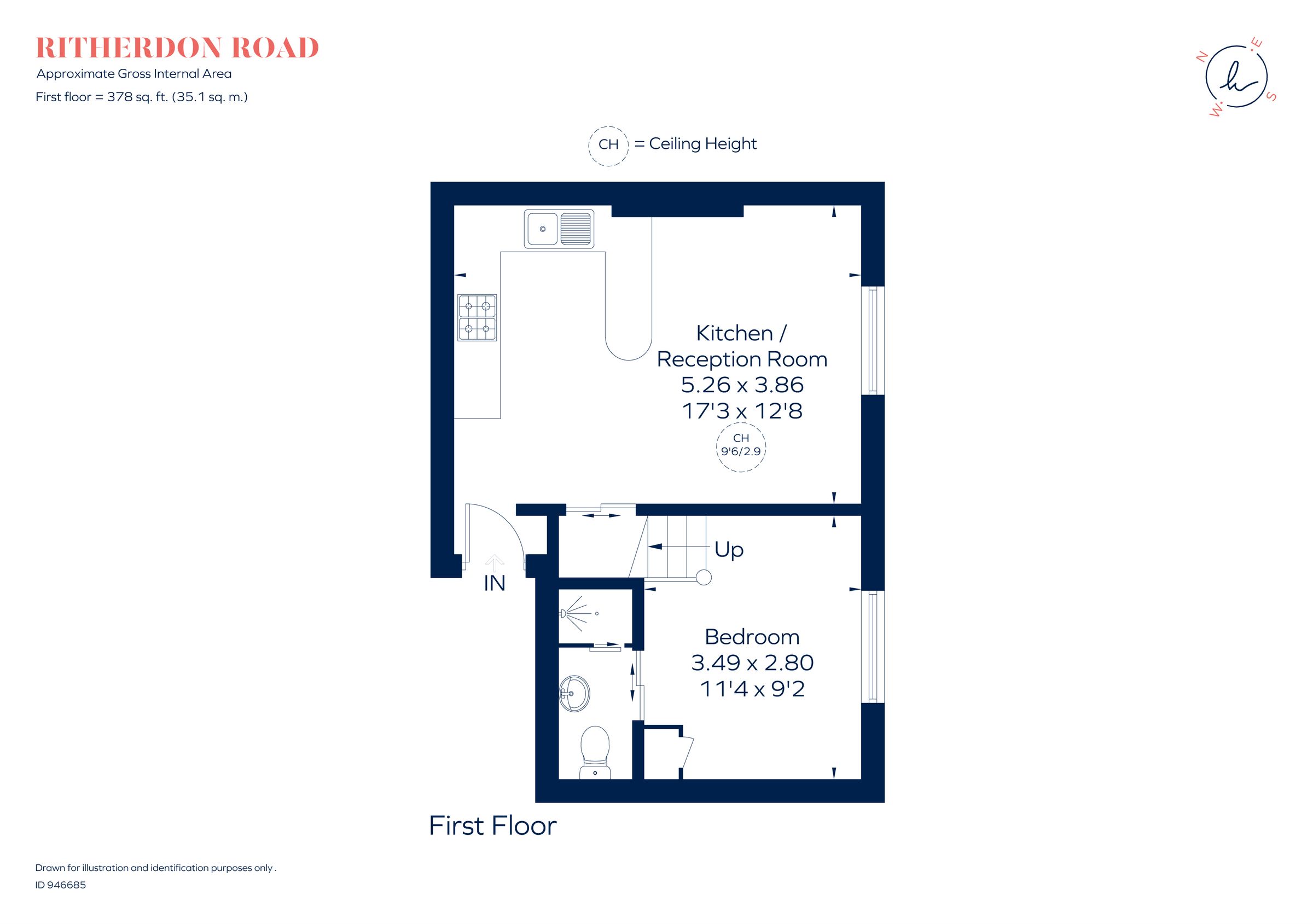 1 bed flat for sale in Ritherdon Road, London SW17 Zoopla