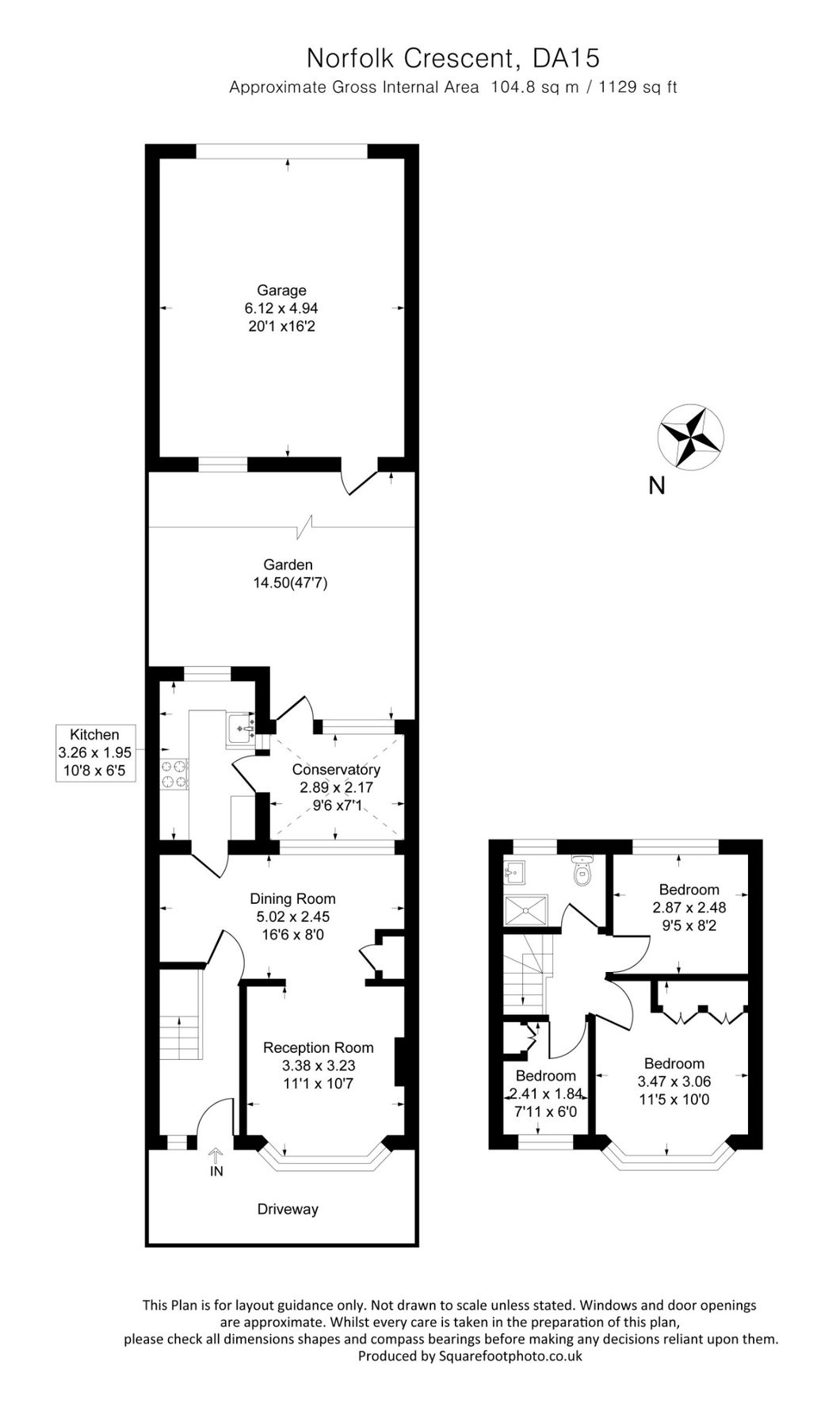 3 bed terraced house for sale in Norfolk Crescent, Sidcup, Kent DA15