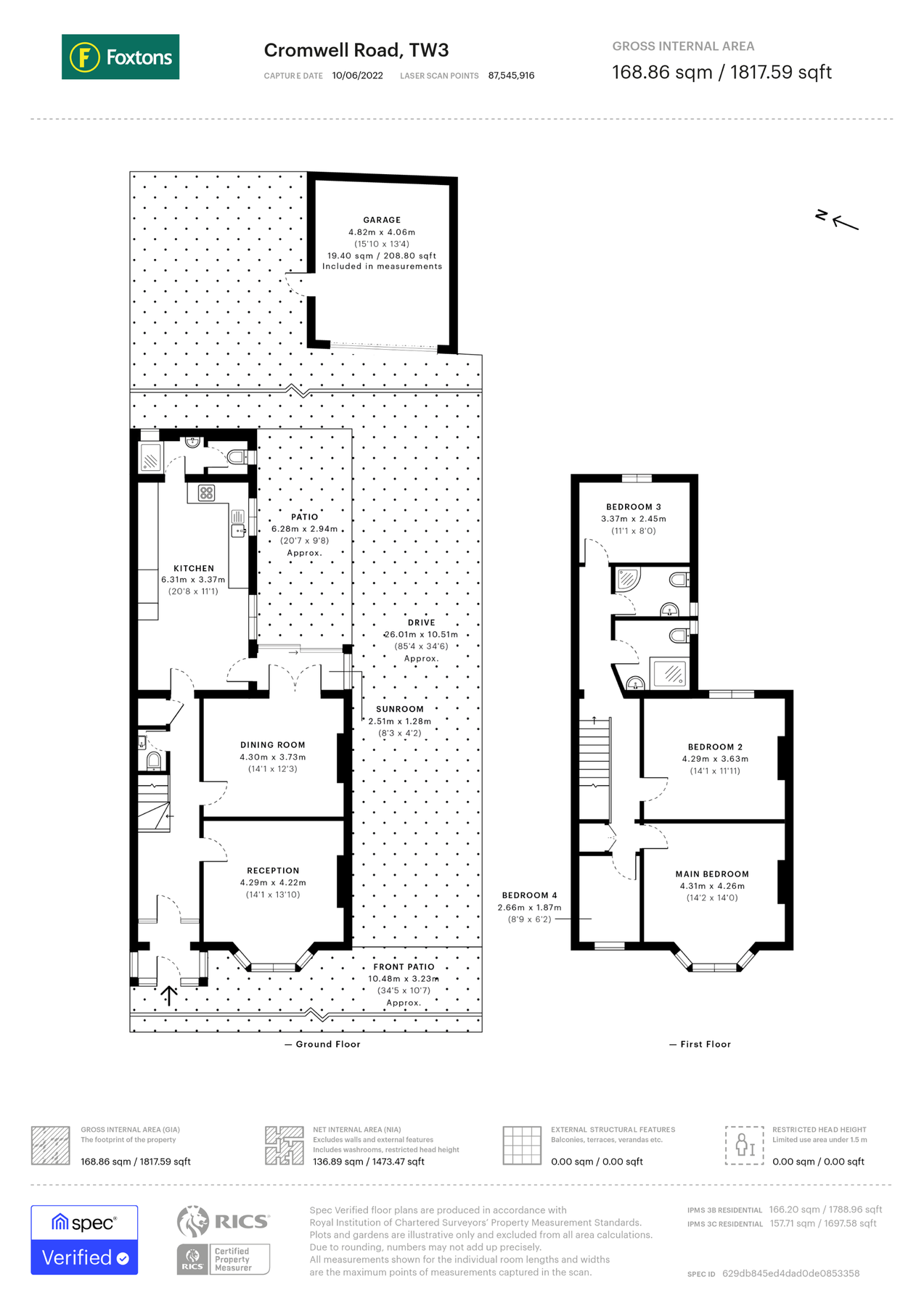 4 bed detached house for sale in Cromwell Road, Hounslow TW3 Zoopla