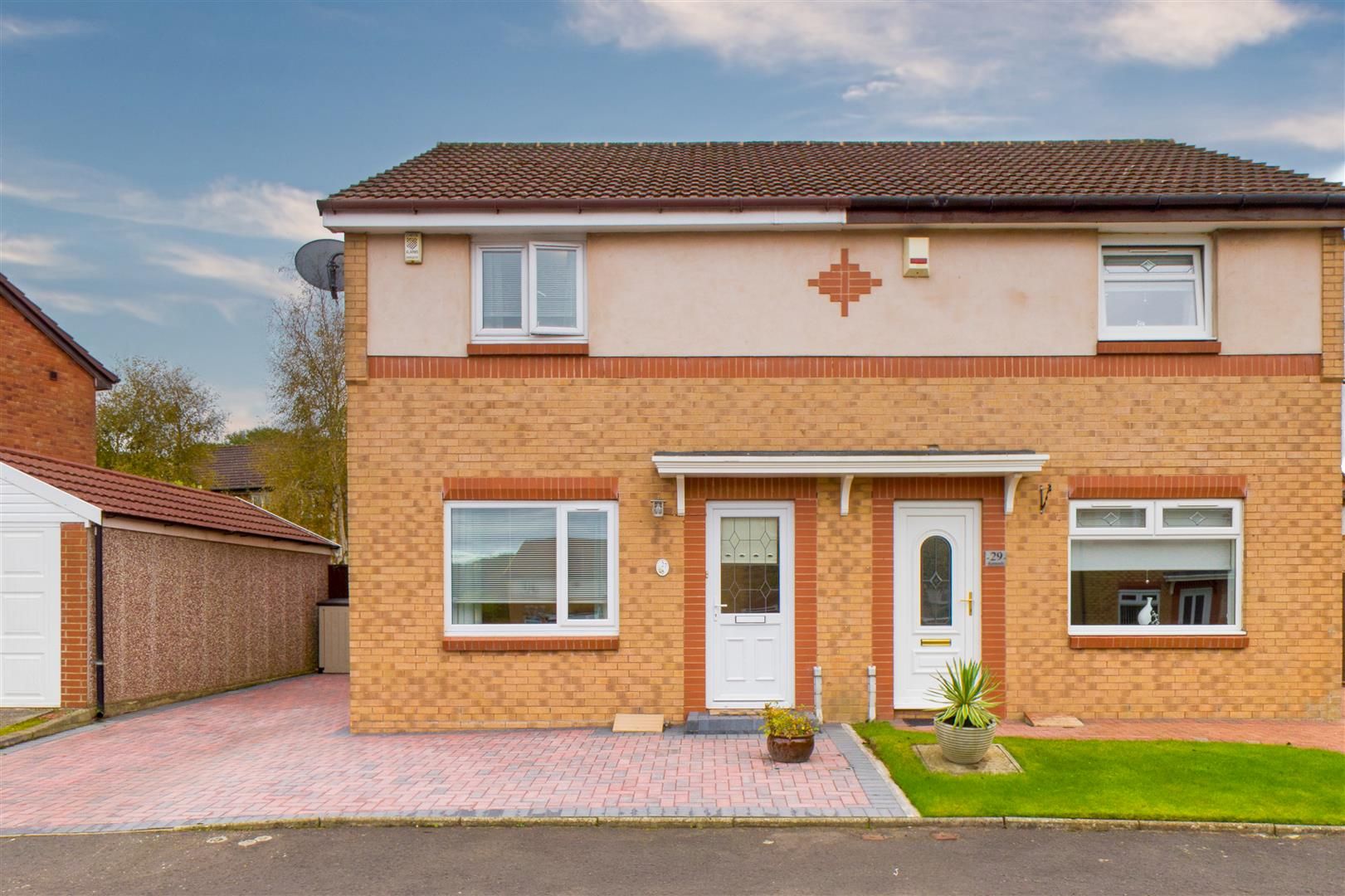 3 bed semidetached house for sale in Louisville Avenue, Wishaw ML2