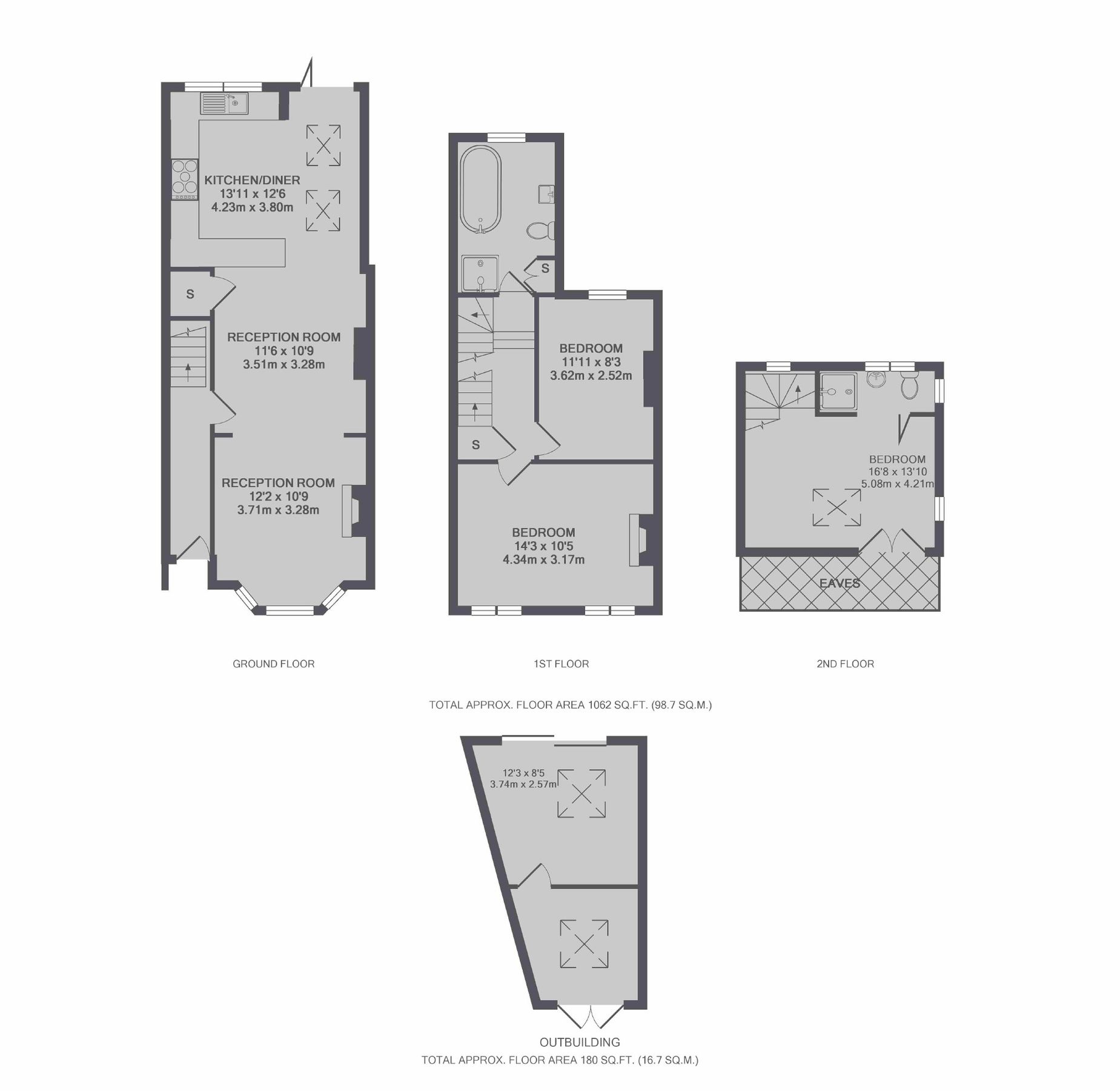 3 bed terraced house for sale in Heath Gardens, Twickenham TW1 Zoopla