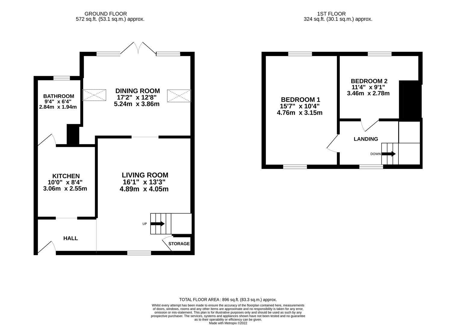 2 bed semidetached house for sale in High Street, Broughton, Kettering