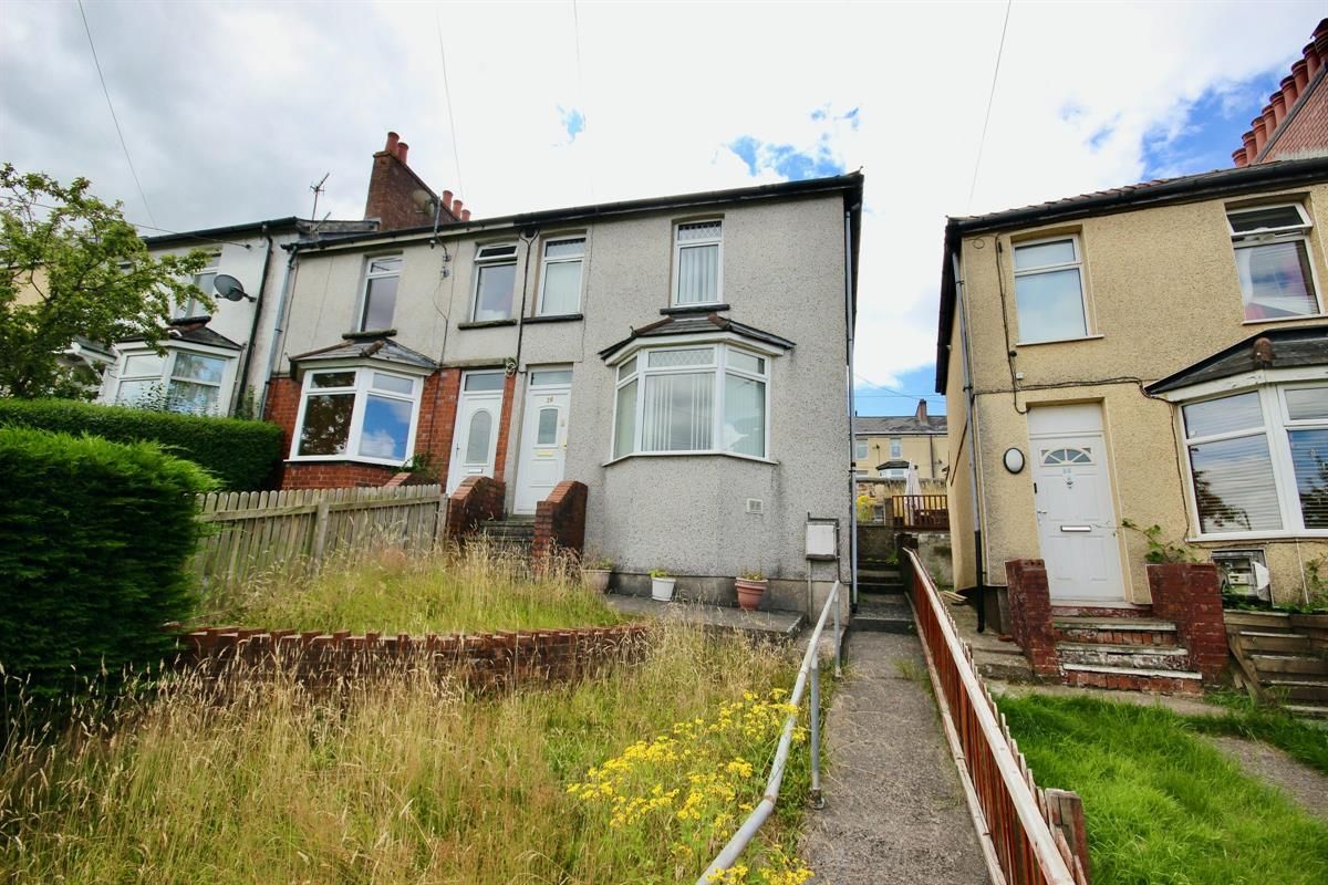 3 bed terraced house for sale in Abernant Road, Markham, Blackwood NP12