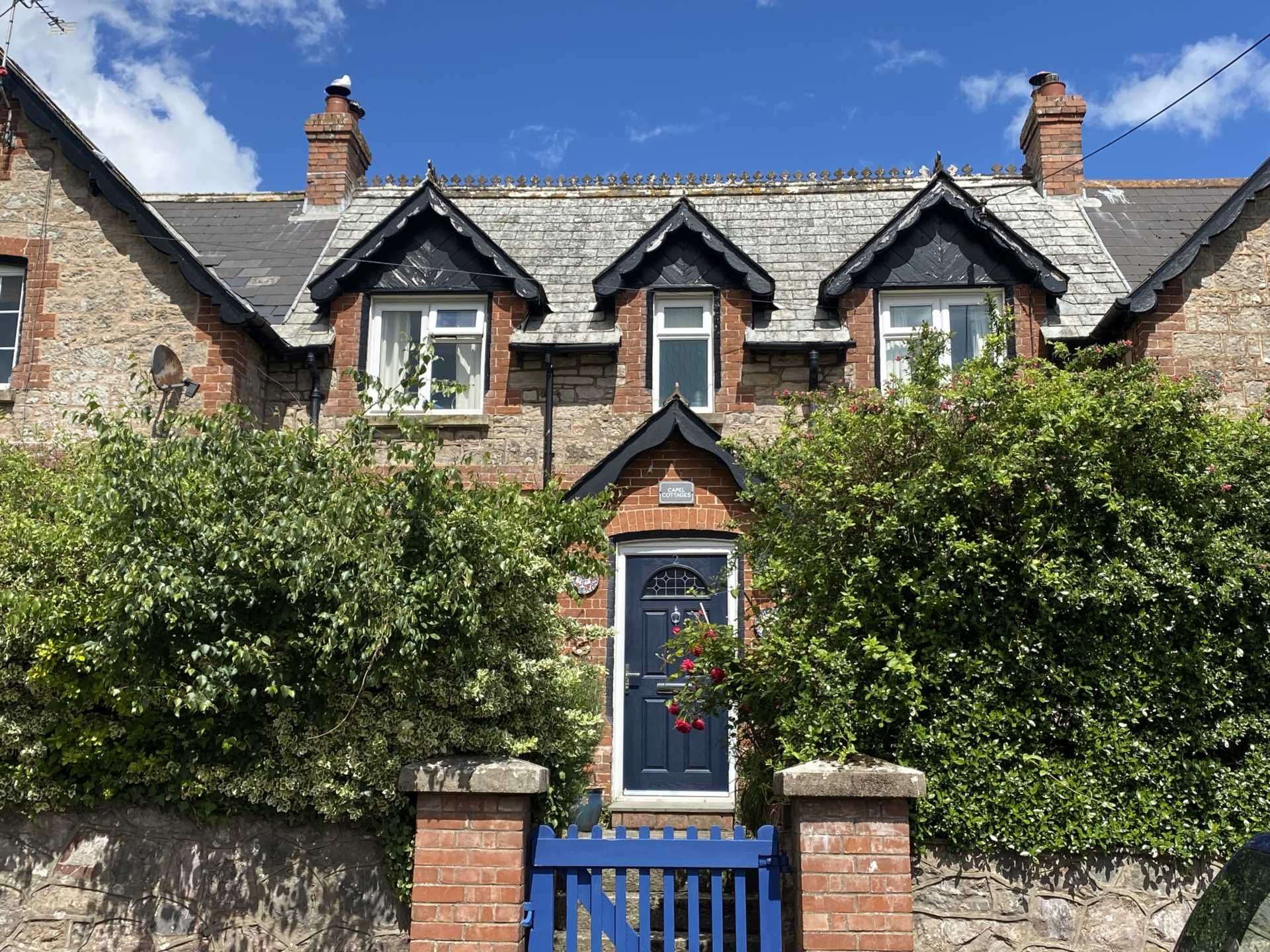 2 bed terraced house for sale in Capel Cottages, Littleham Road