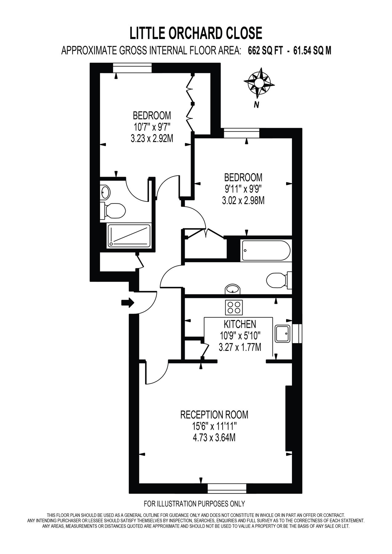 2 bed flat to rent in Little Orchard Place, Esher KT10 Zoopla