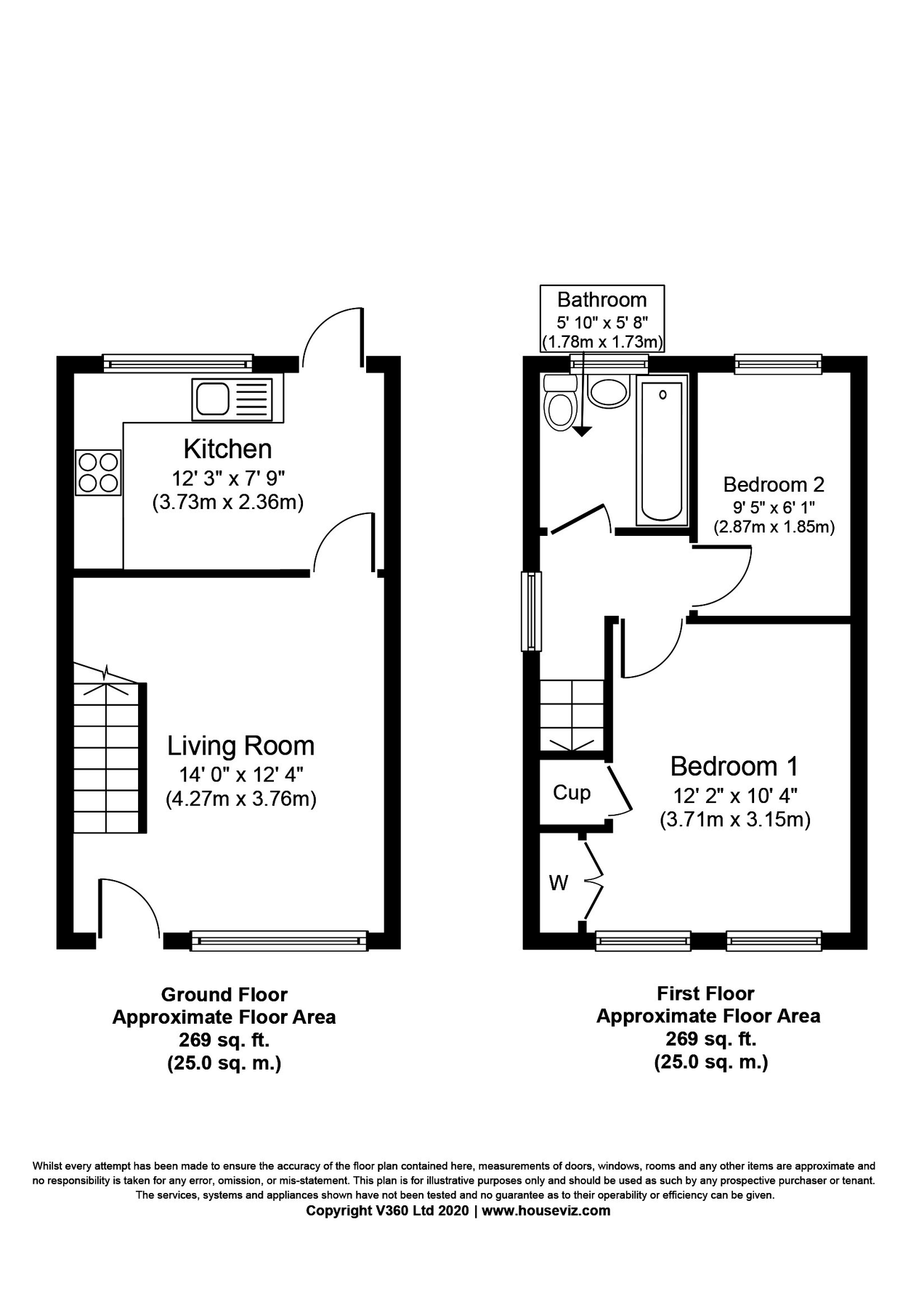 2 bed end terrace house to rent in Oakfield Close, Potters Bar EN6 Zoopla