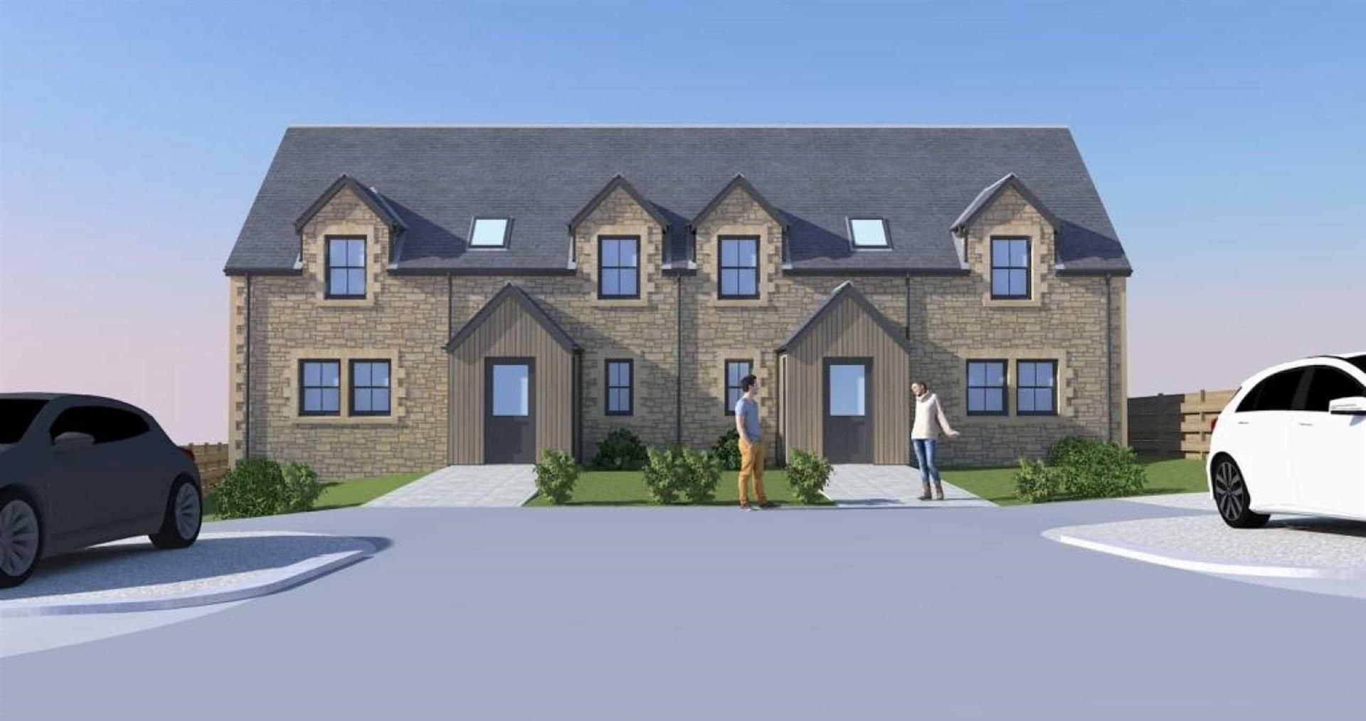 4 bed semidetached house for sale in Whitsome Hill, Whitsome Farm