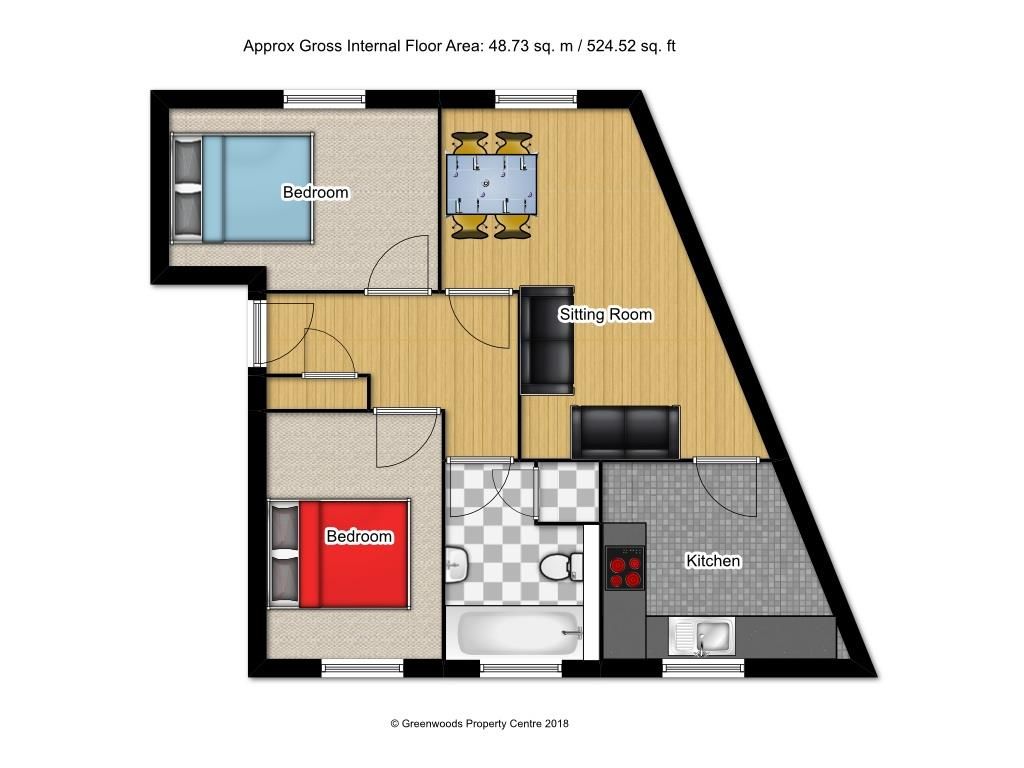 2 bed flat for sale in New Walls, Totterdown, Bristol BS4 Zoopla