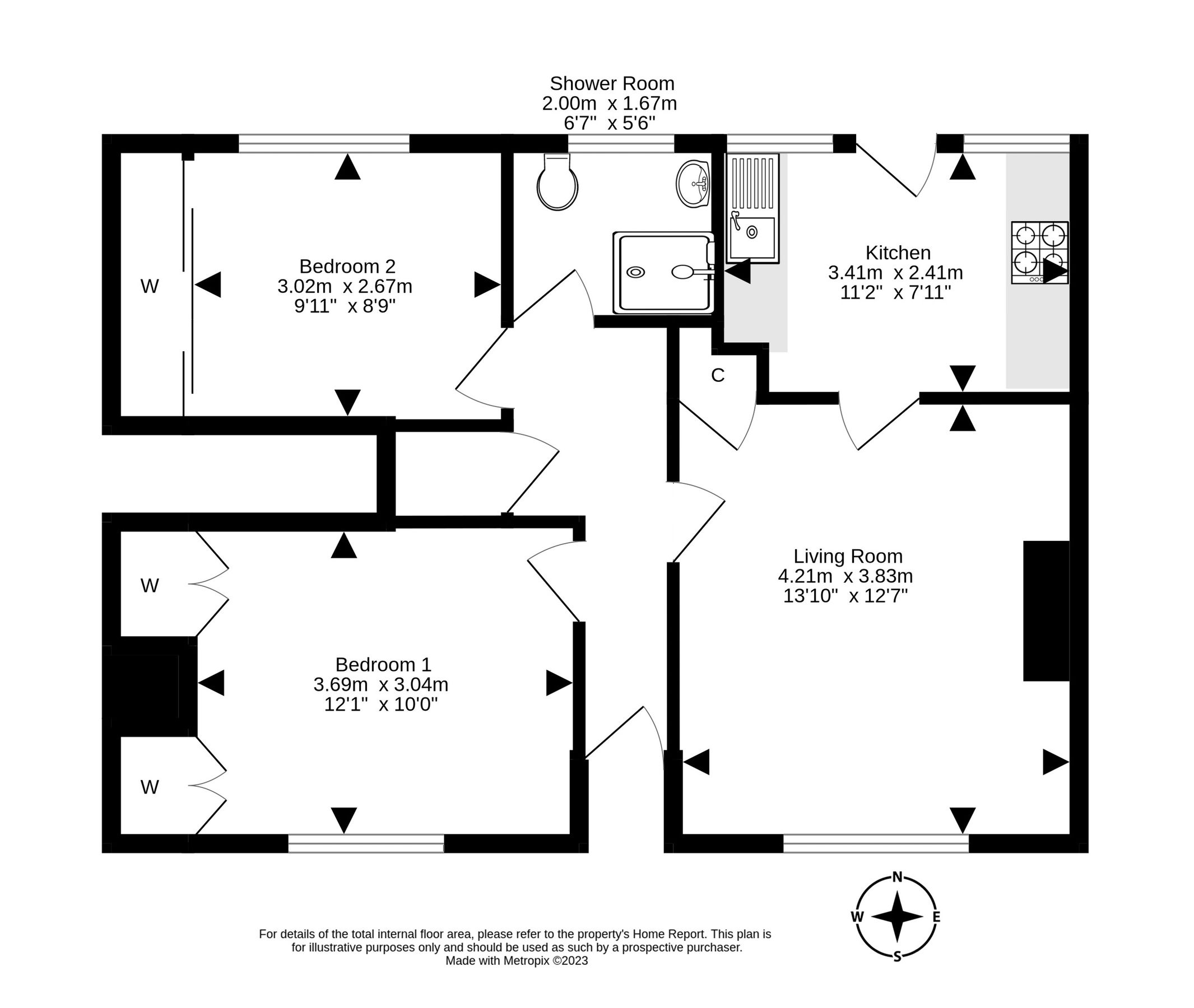 2 bed flat for sale in 10 Findlay Avenue, Craigentinny, Edinburgh EH7 Zoopla
