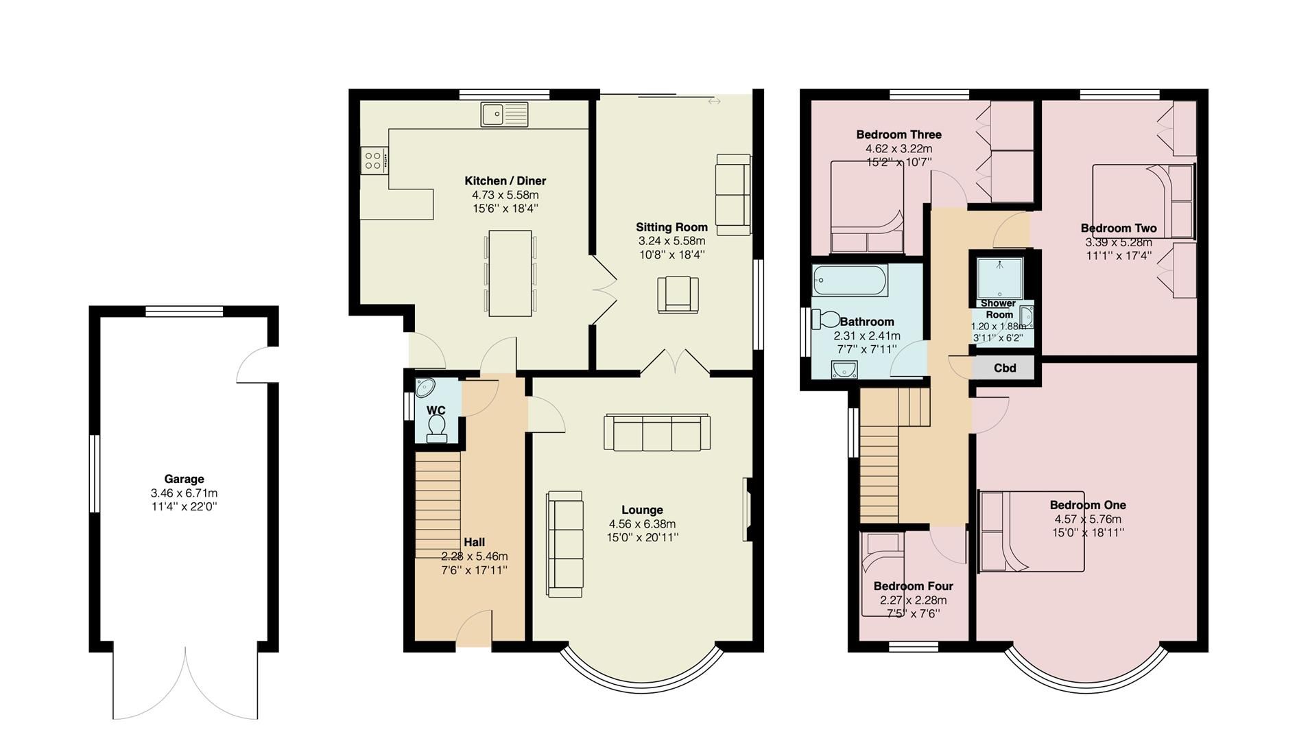 4 bed detached house for sale in Lancaster Road, Slyne, Lancaster LA2