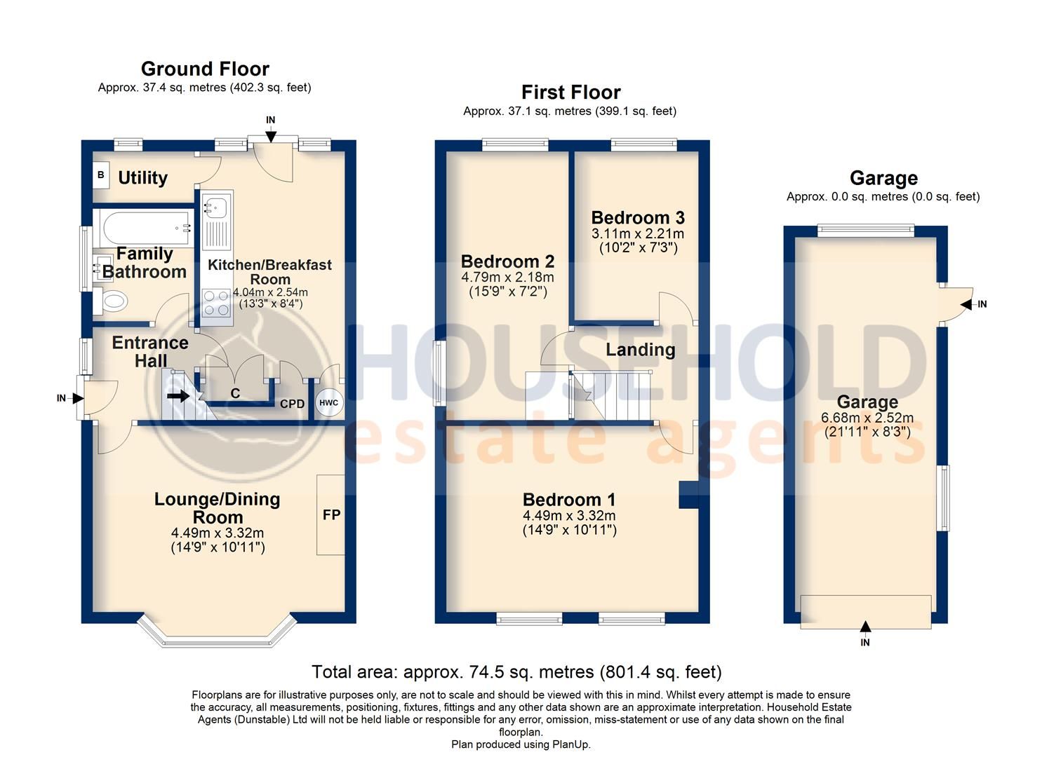 3 bed semidetached house for sale in Brooklands Close, Luton, Bedfordshire LU4 Zoopla