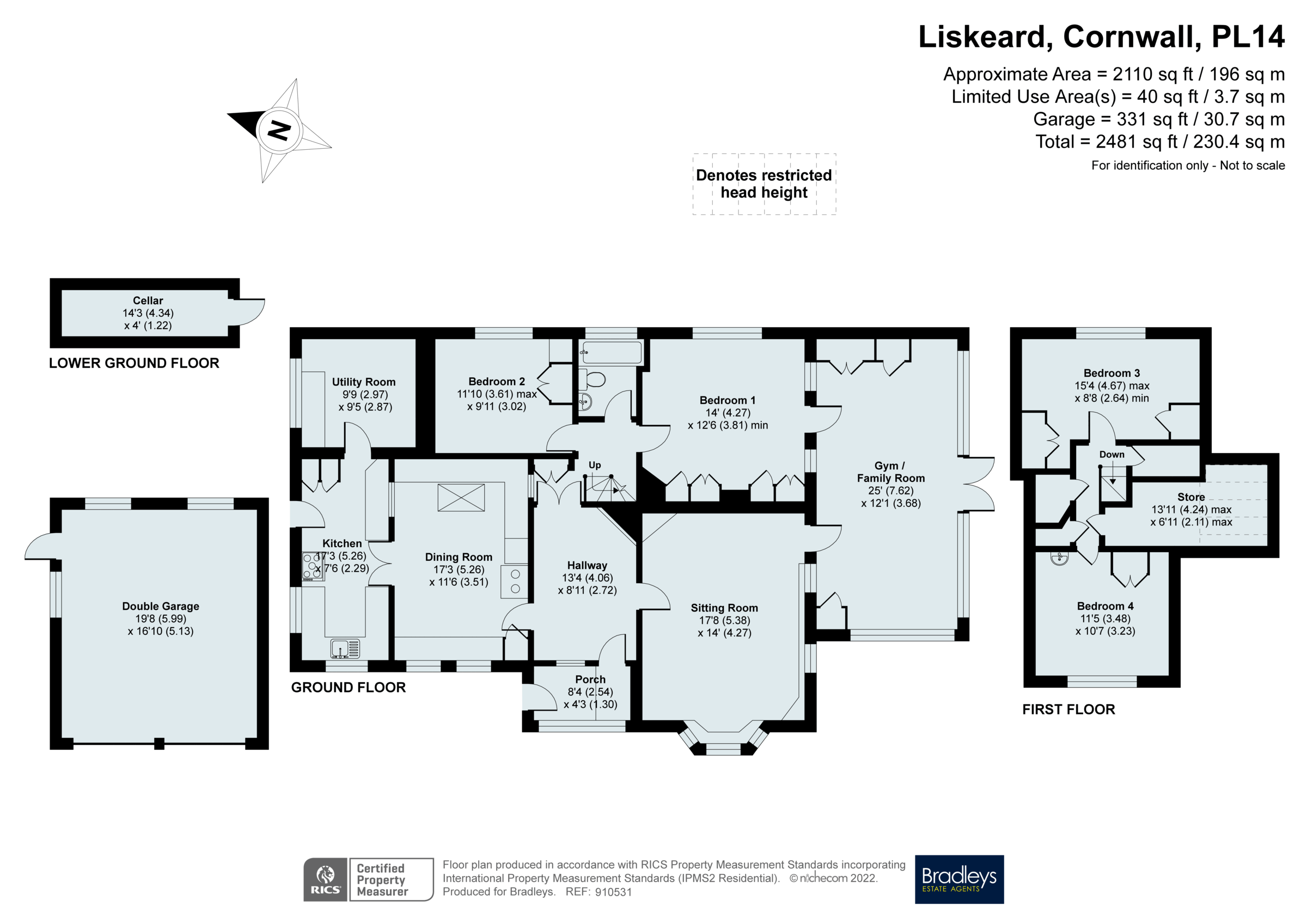 4 bed detached house for sale in Trewidland, Liskeard, Cornwall PL14