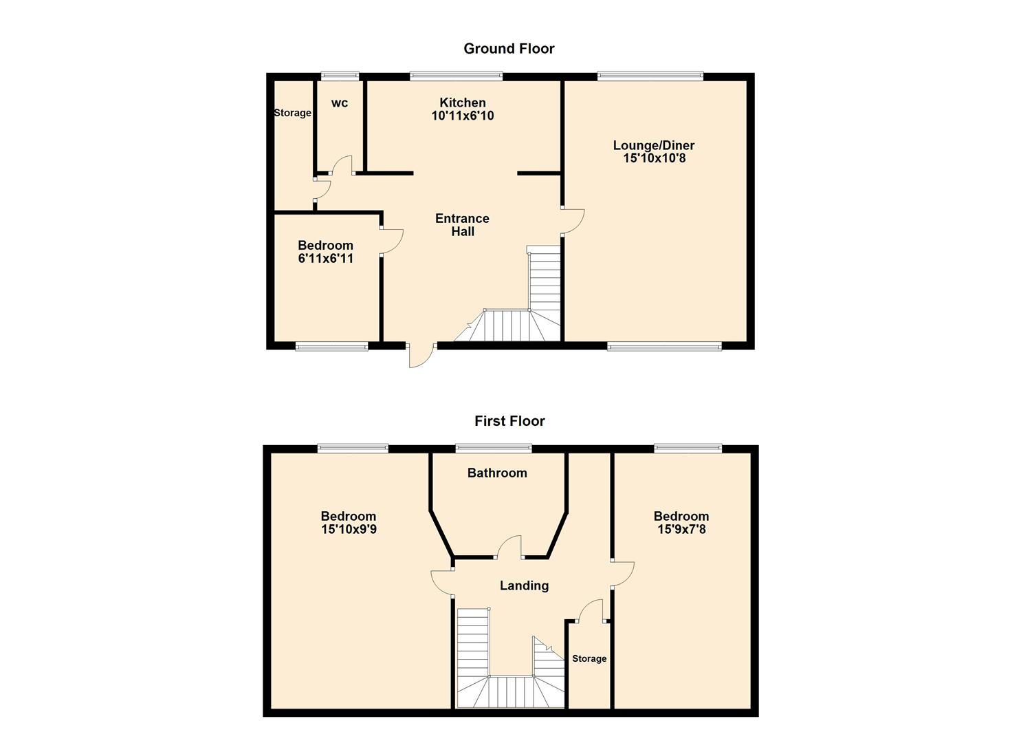 3 bed terraced house for sale in Wills Hill, Corringham, StanfordLe