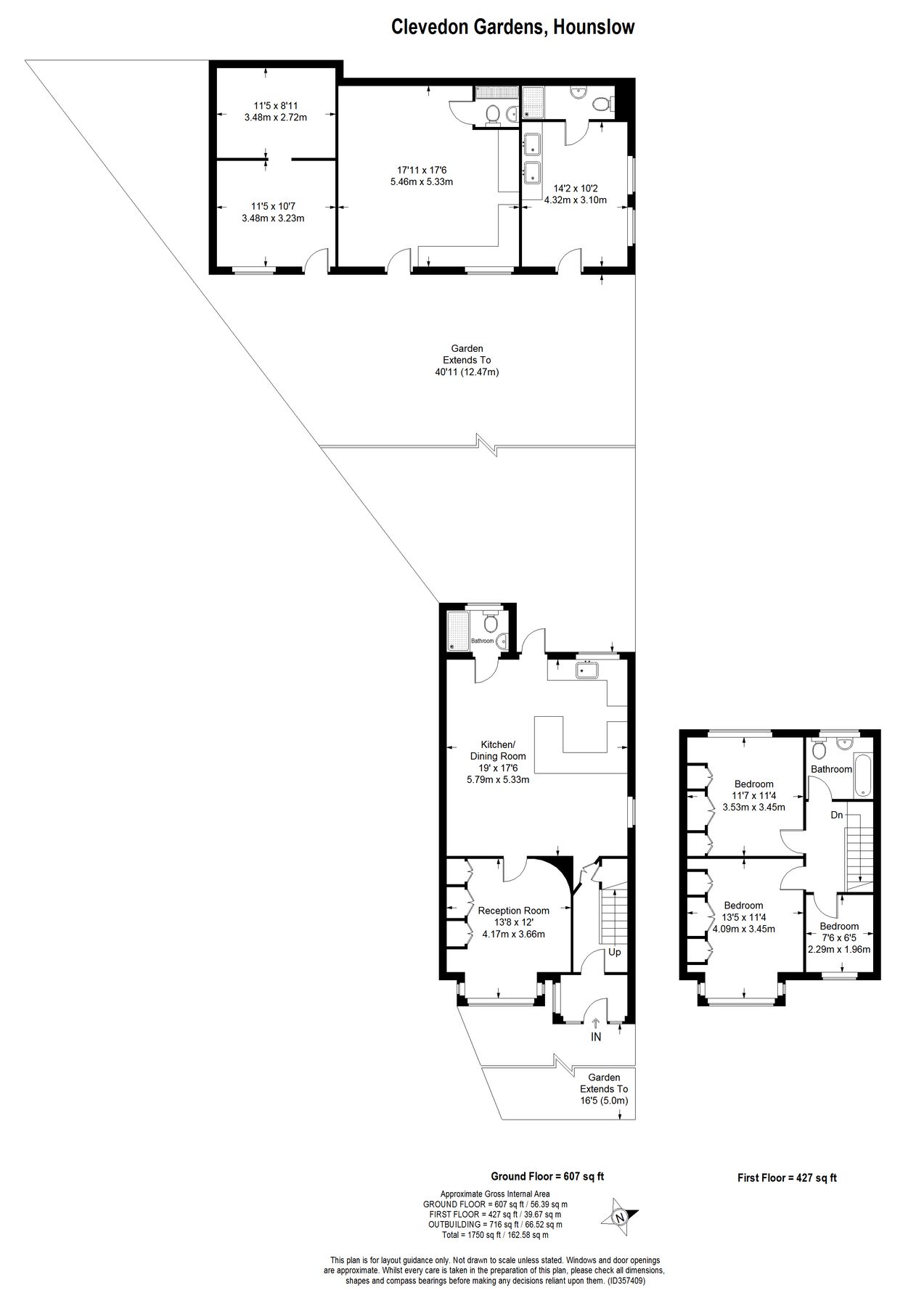 3 bed semidetached house for sale in Clevedon Gardens, Hounslow TW5