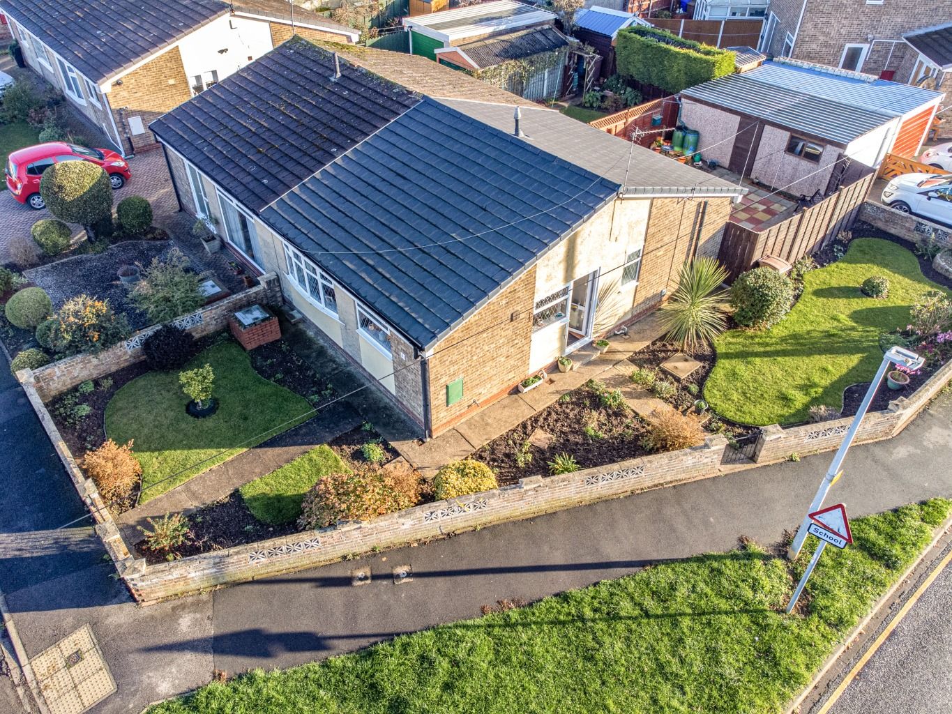 2 bed semidetached bungalow for sale in Alured Garth, Hedon, Hull HU12