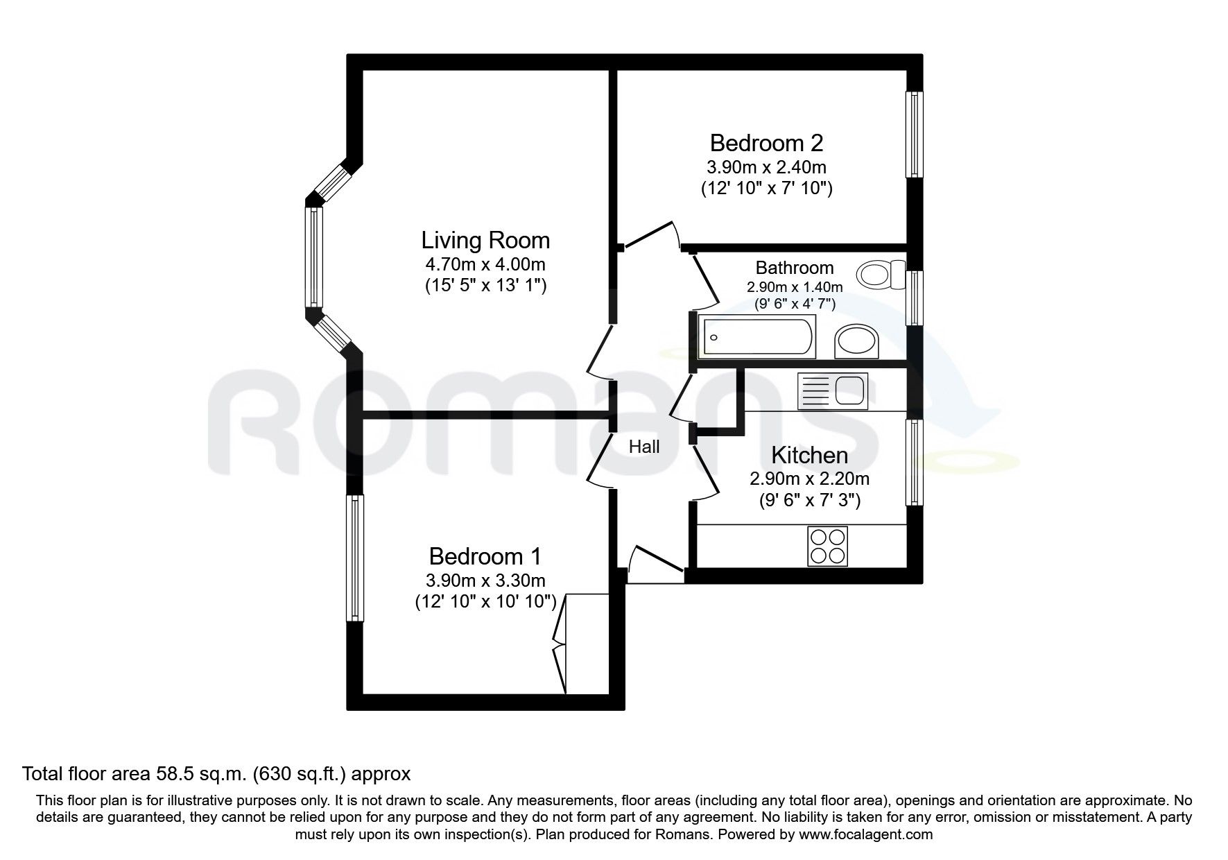 2 bed flat to rent in Cowley Road, Uxbridge UB8 Zoopla
