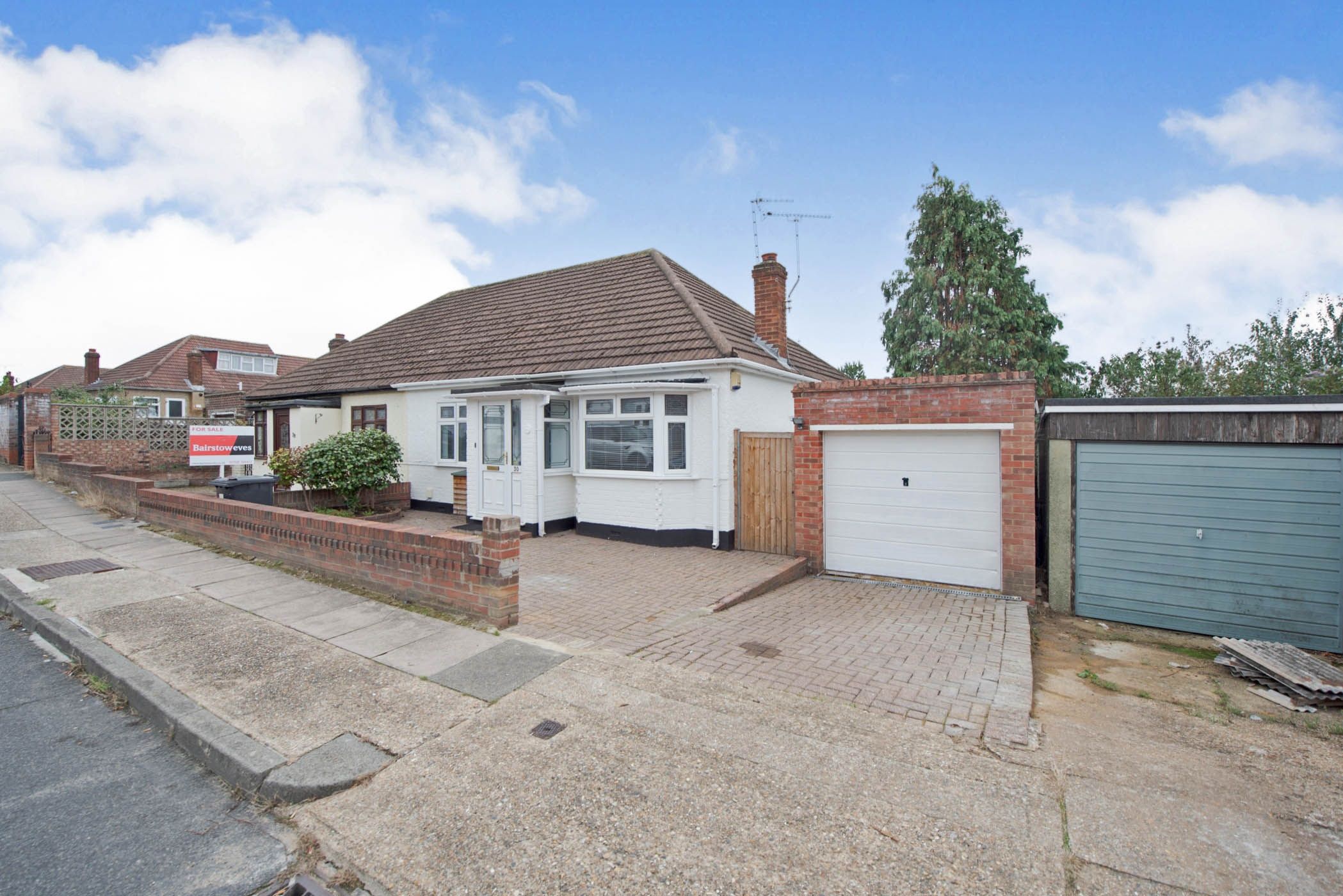 2 bed bungalow for sale in Merlin Gardens, Chase Cross, Romford RM5
