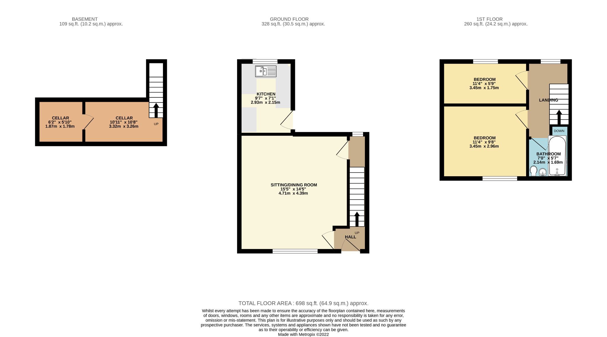 2 bed terraced house for sale in Heaton Road, Manningham, Bradford BD9