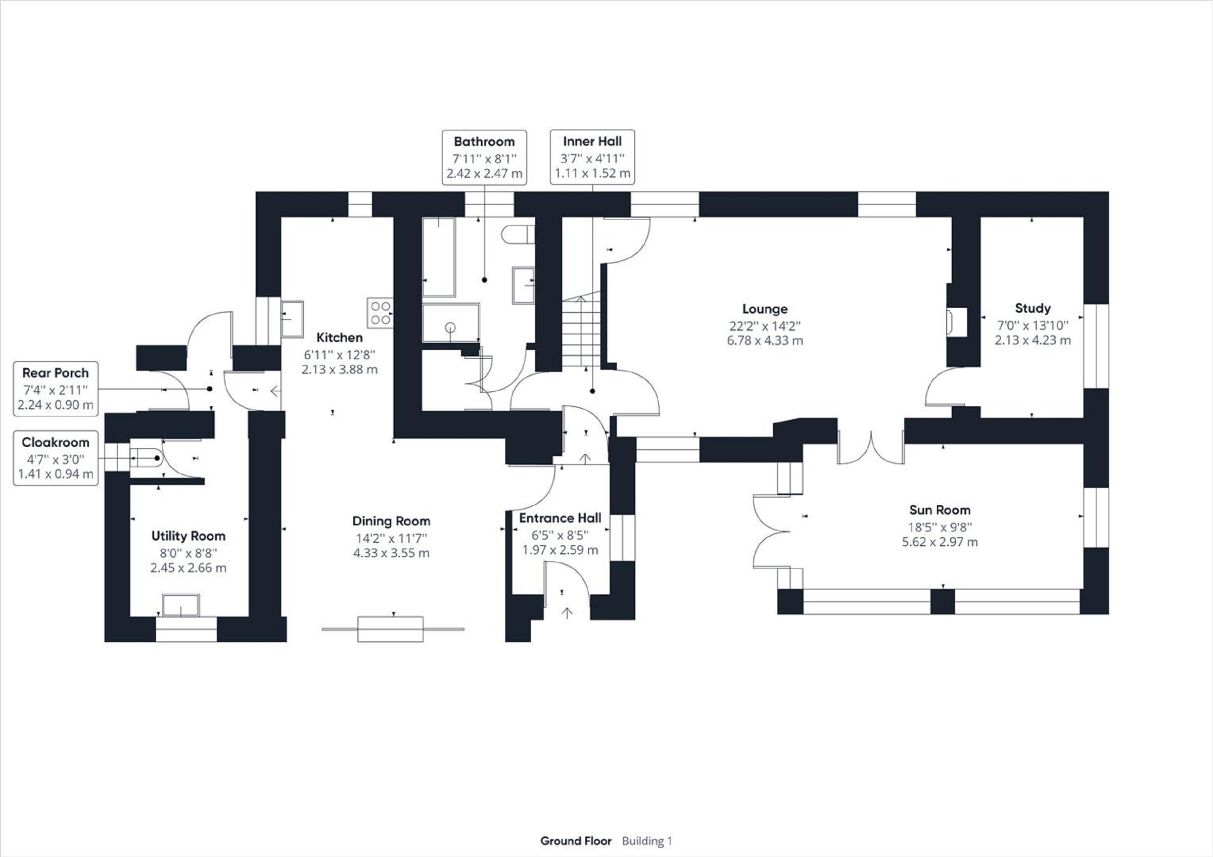 3 bed farm for sale in Parkhill, Whitecroft, Lydney, Gloucestershire