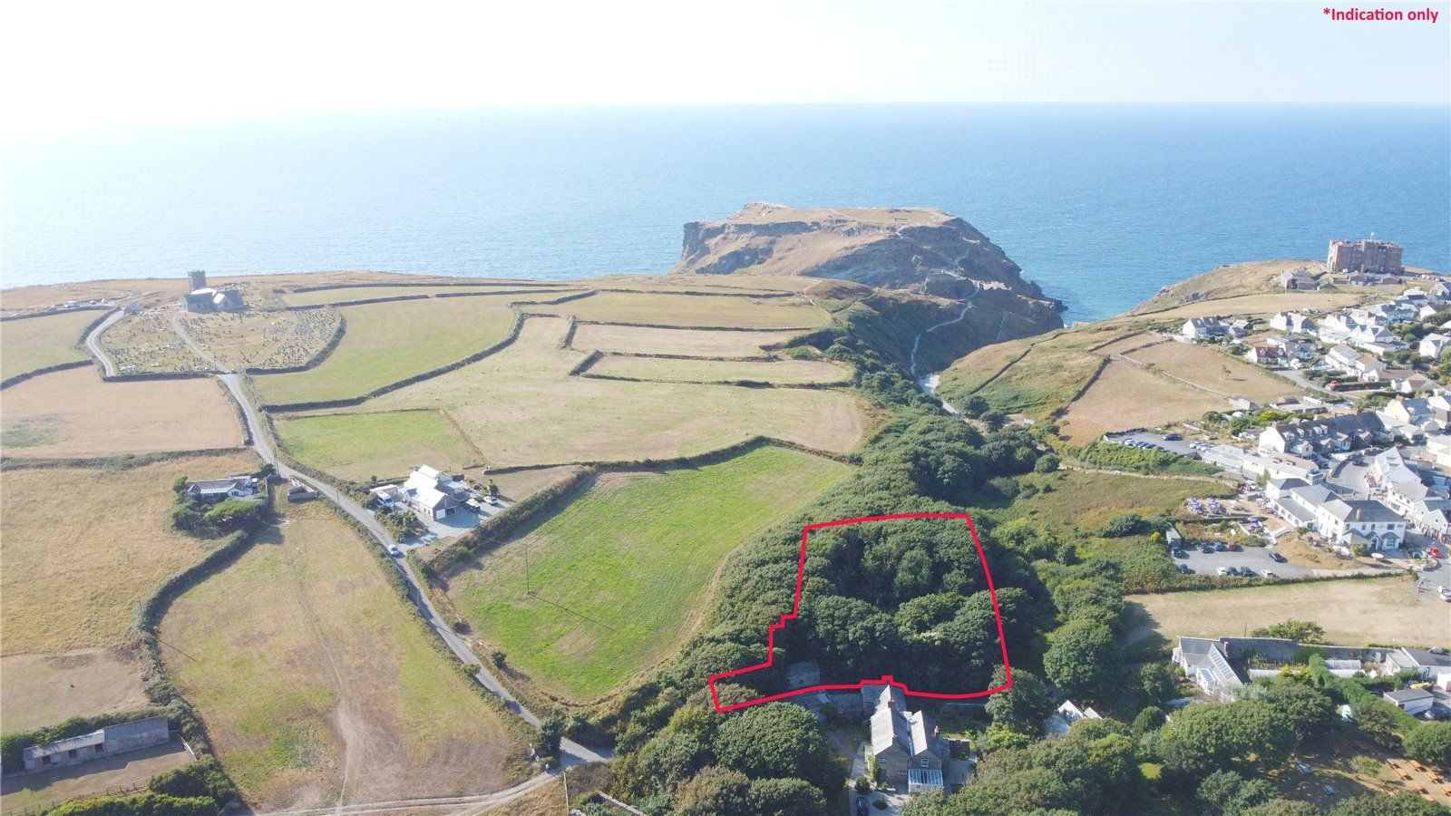 Land for sale in Beside The Old Vicarage, Vicarage Hill, Tintagel