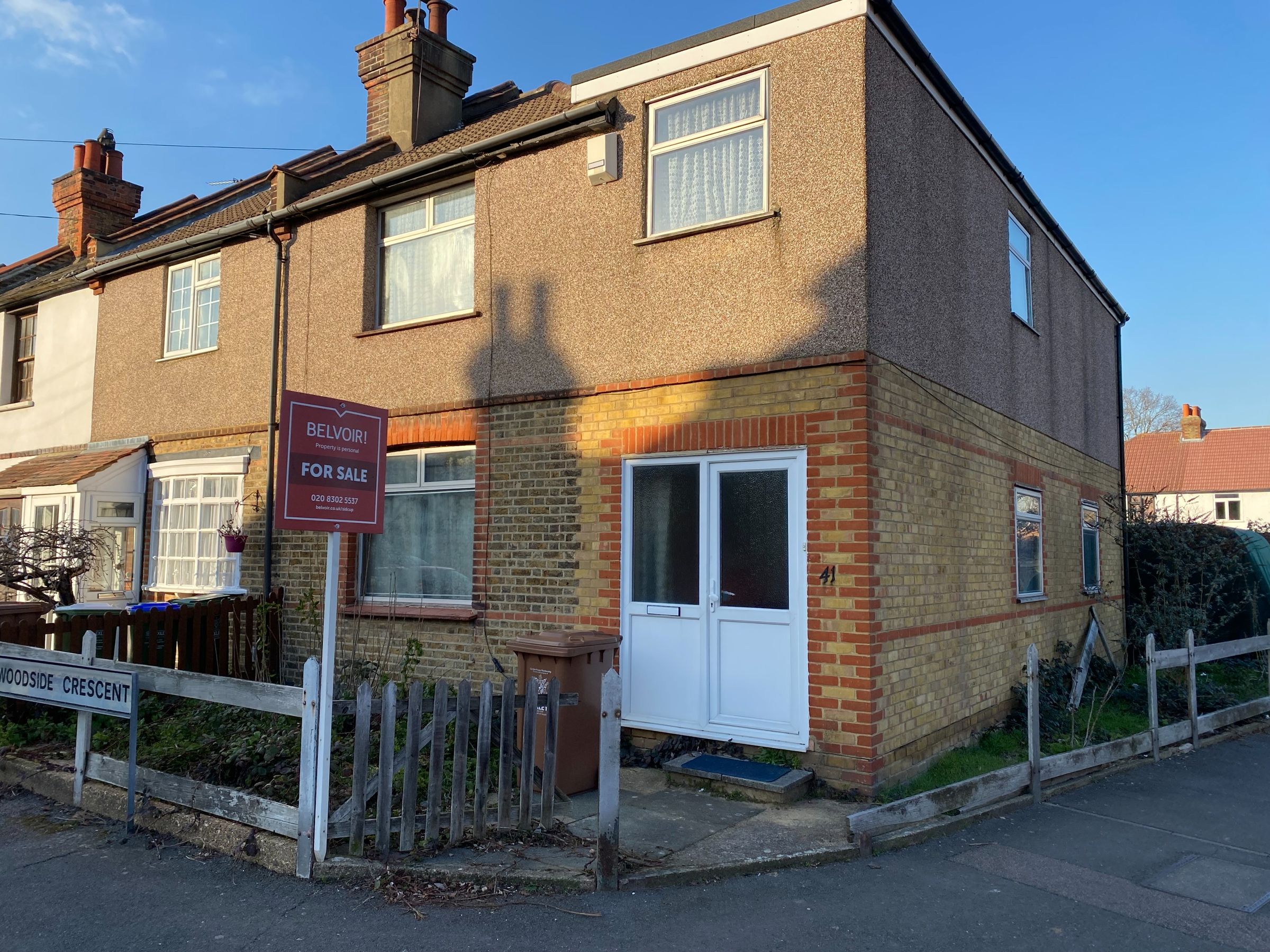 3 bed terraced house for sale in Woodside Crescent, Bexley, Sidcup DA15