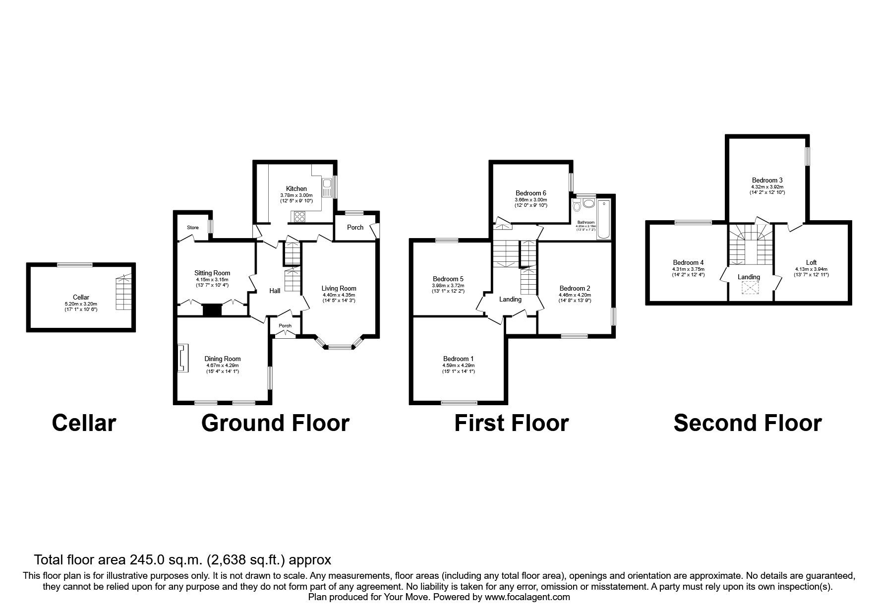 5 bed semidetached house for sale in Weston Lane, Oswestry, Shropshire