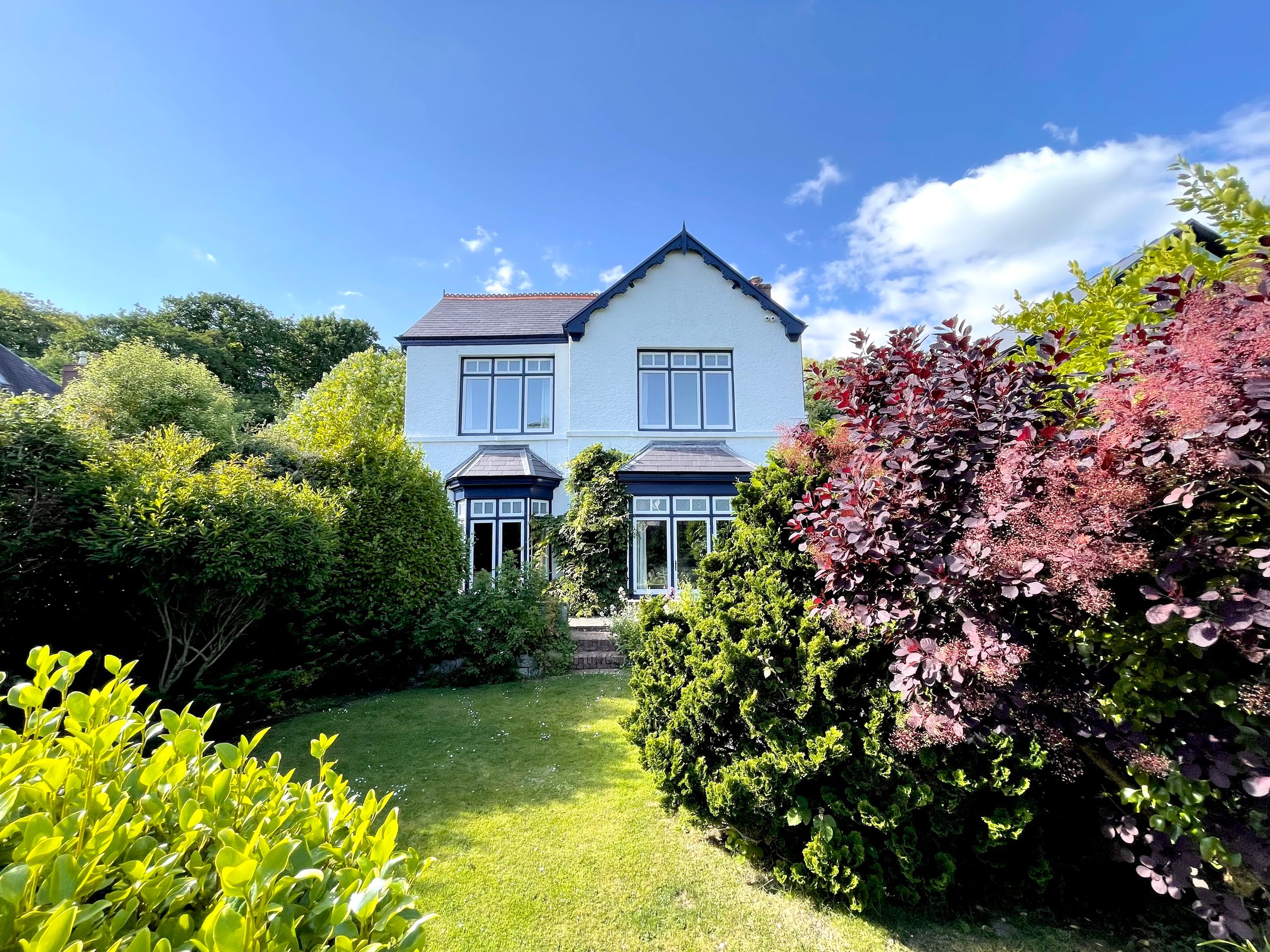 5 bed detached house for sale in Hazel Lodge, 86 Newton Road, Mumbles
