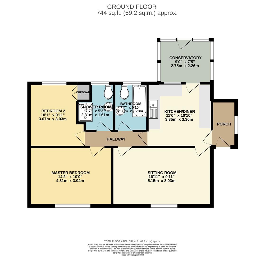 2 bed detached bungalow for sale in Ashdale Drive, Worlingham, Beccles