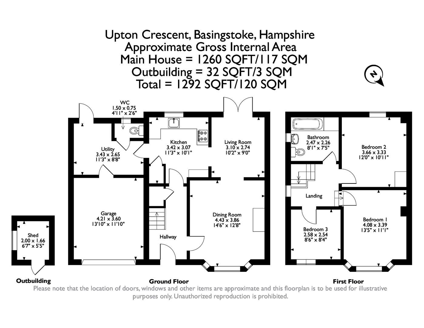 3 bed semidetached house for sale in Upton Crescent, Basingstoke RG21