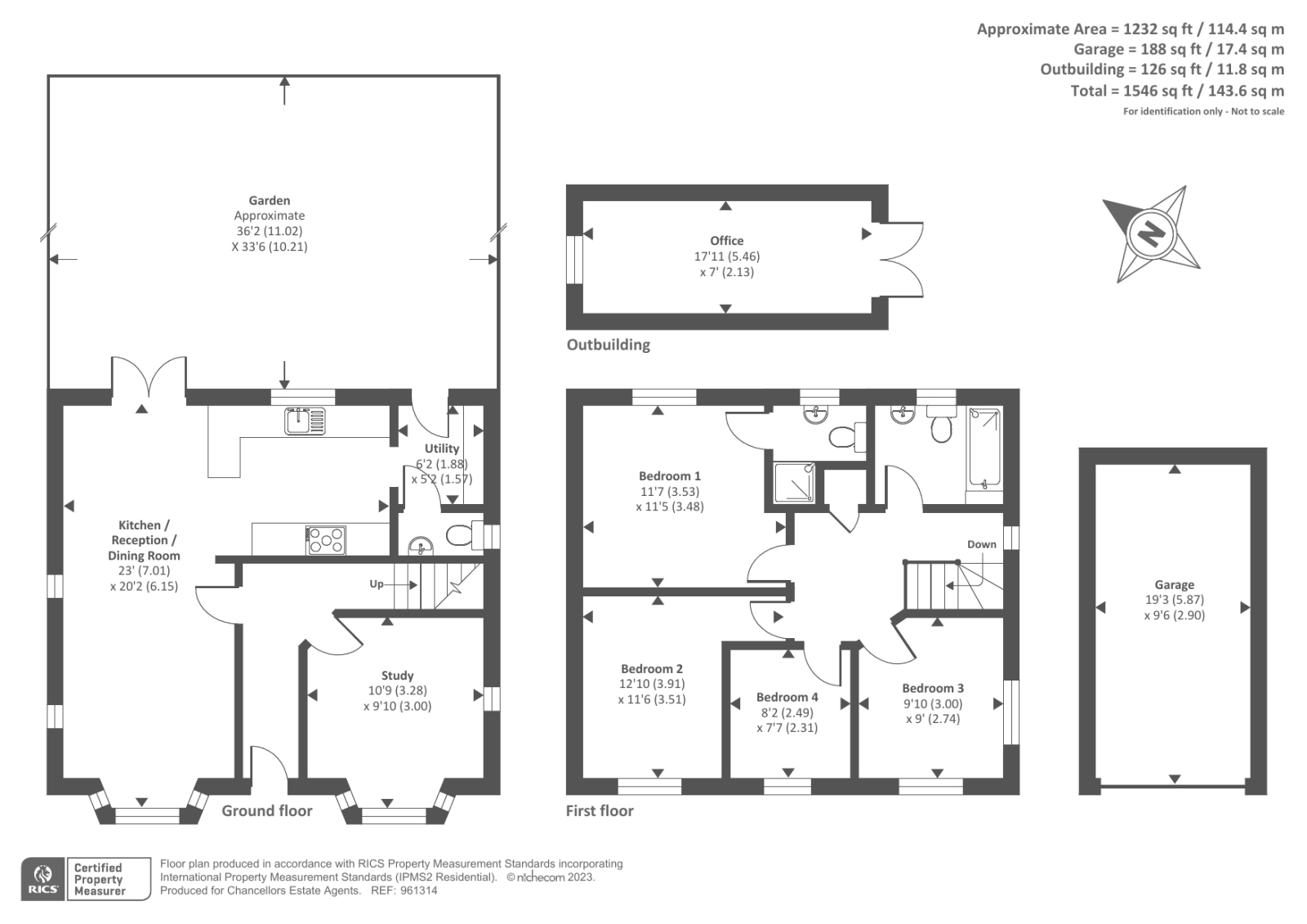 4 bed detached house for sale in Stokenchurch, Buckinghamshire HP14
