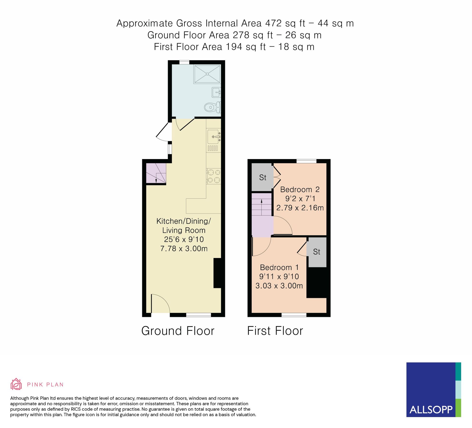 2 bed terraced house for sale in Leyton Road, Harpenden, Harpenden AL5