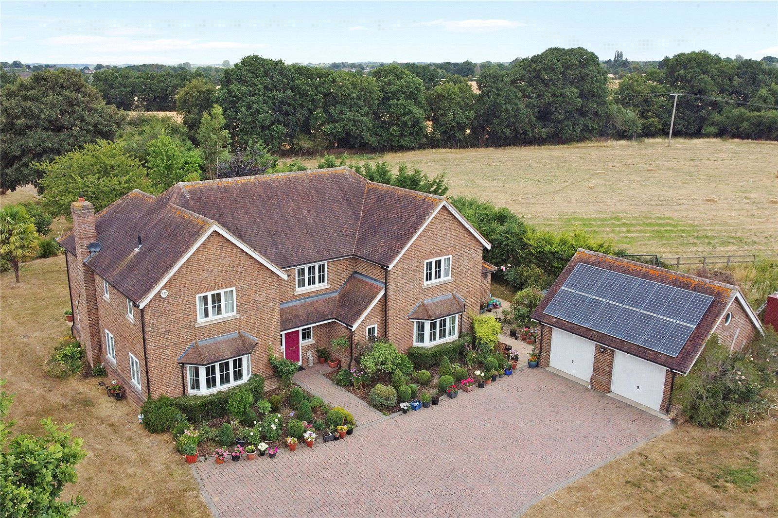 5 bed detached house for sale in Cock Green, Felsted, Dunmow, Essex CM6 Zoopla