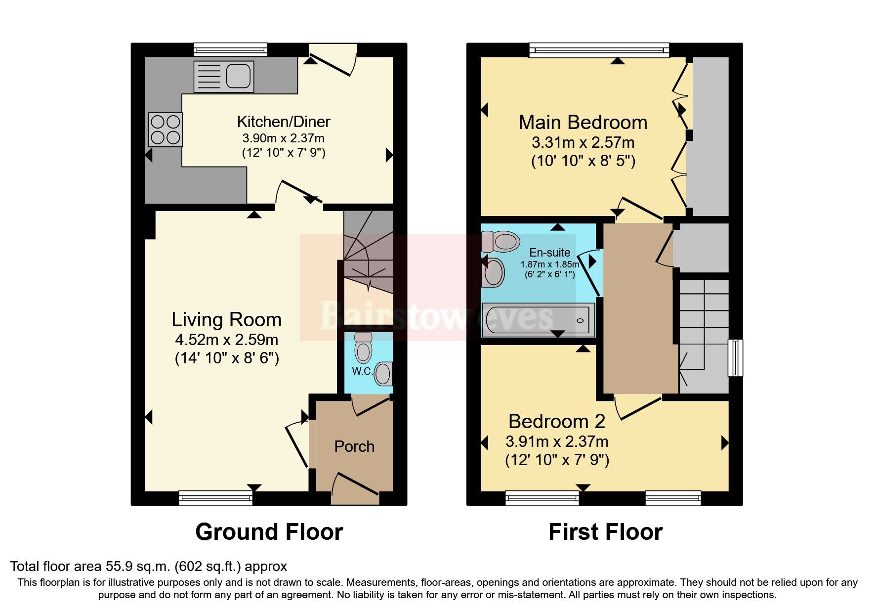 2 bed end terrace house for sale in Heron Drive, Penkridge, Stafford