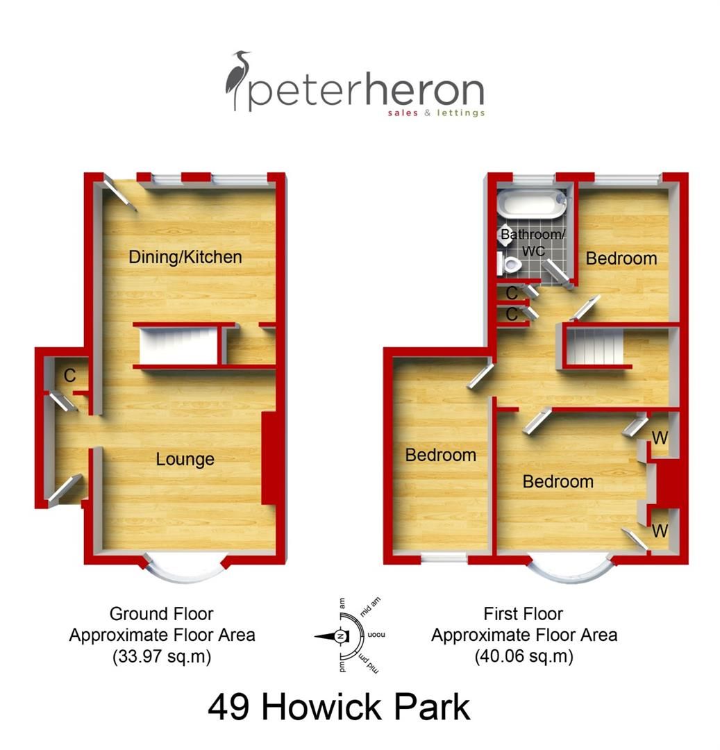 3 bed semidetached house for sale in Howick Park, St Peter's Riverside