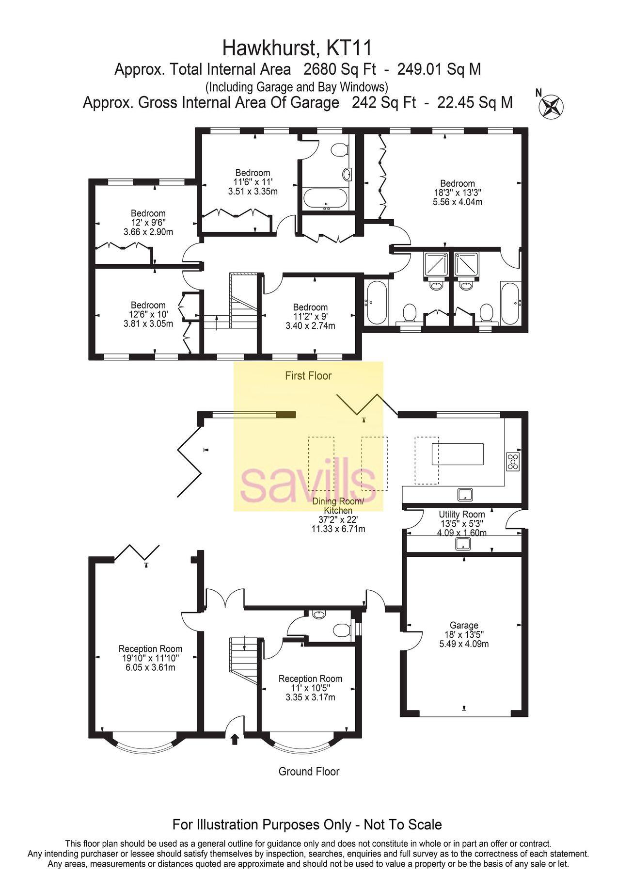 5 bed detached house to rent in Hawkhurst, Cobham, Surrey KT11 Zoopla