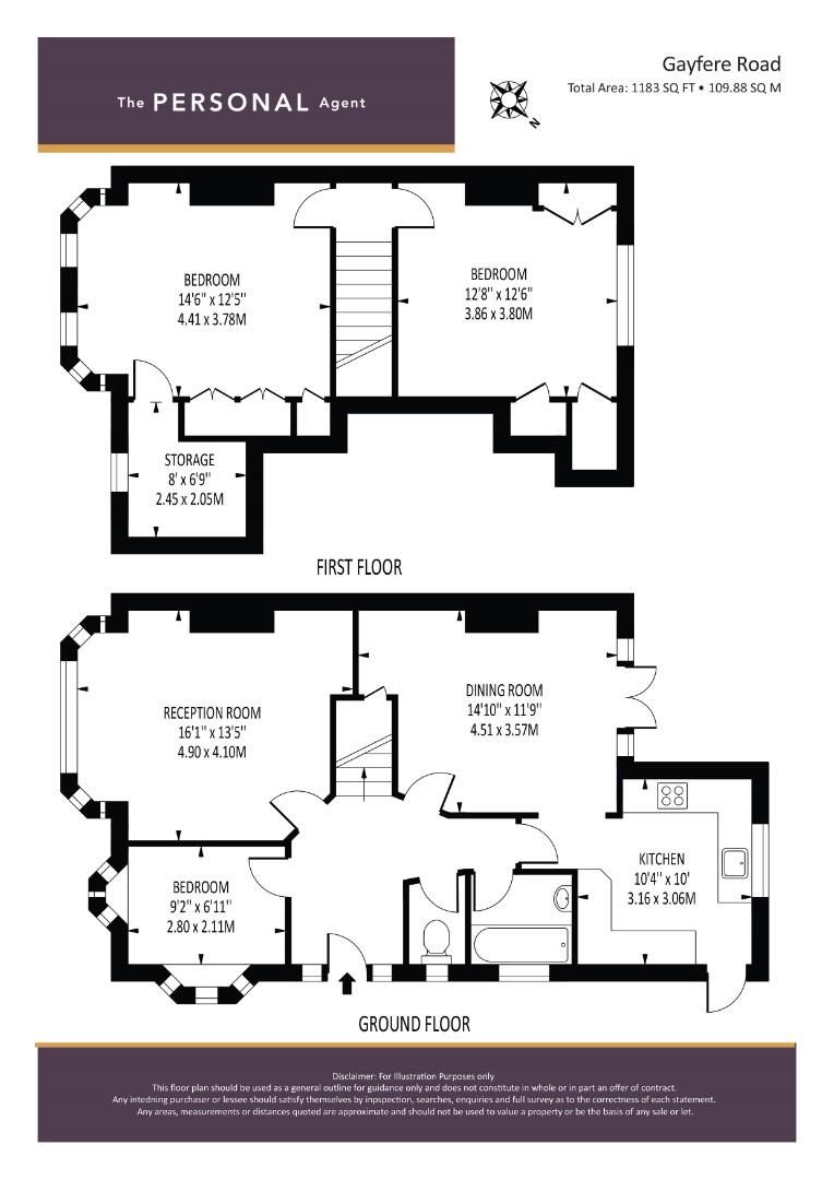 3 bed semidetached house for sale in Gayfere Road, Stoneleigh, Epsom