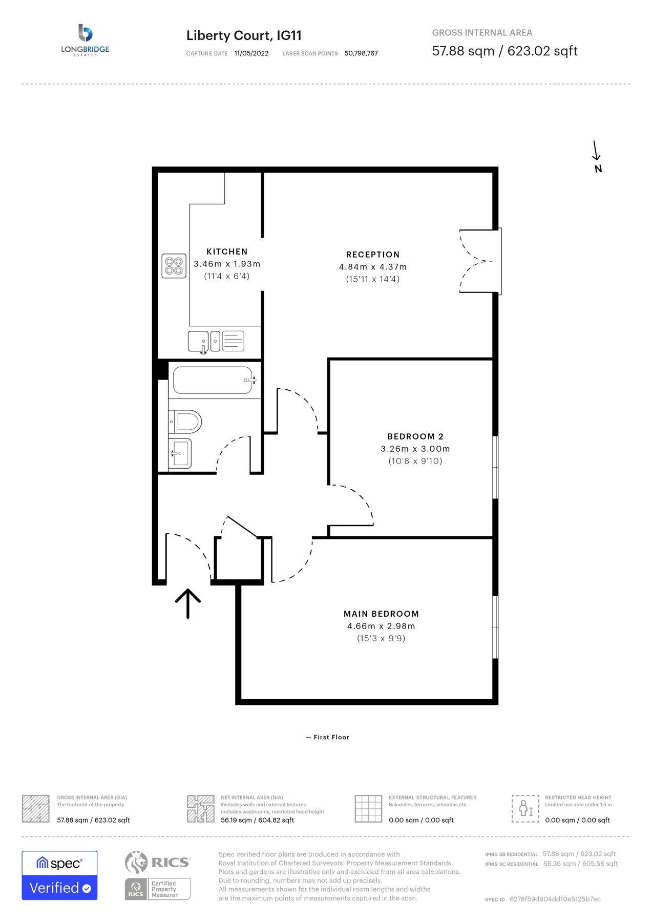 2 bed property to rent in Liberty Court, Stern Close IG11 Zoopla