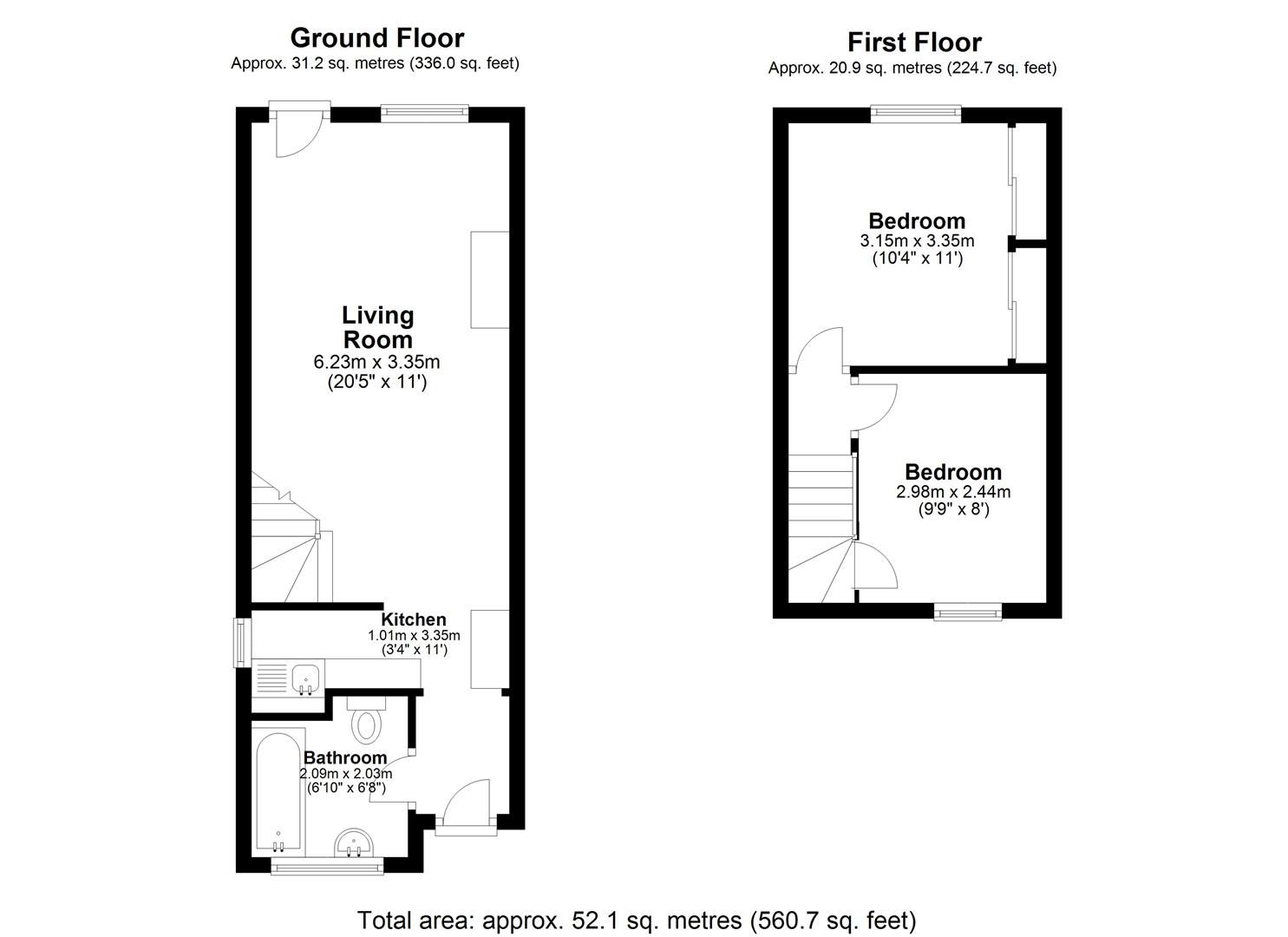 2 bed terraced house for sale in South Street, Barming ME16 Zoopla