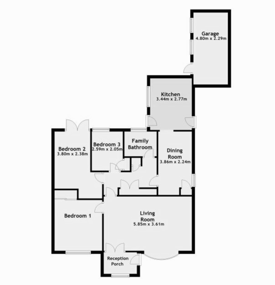 3 bed bungalow to rent in Wyebank Place, Chepstow NP16 Zoopla