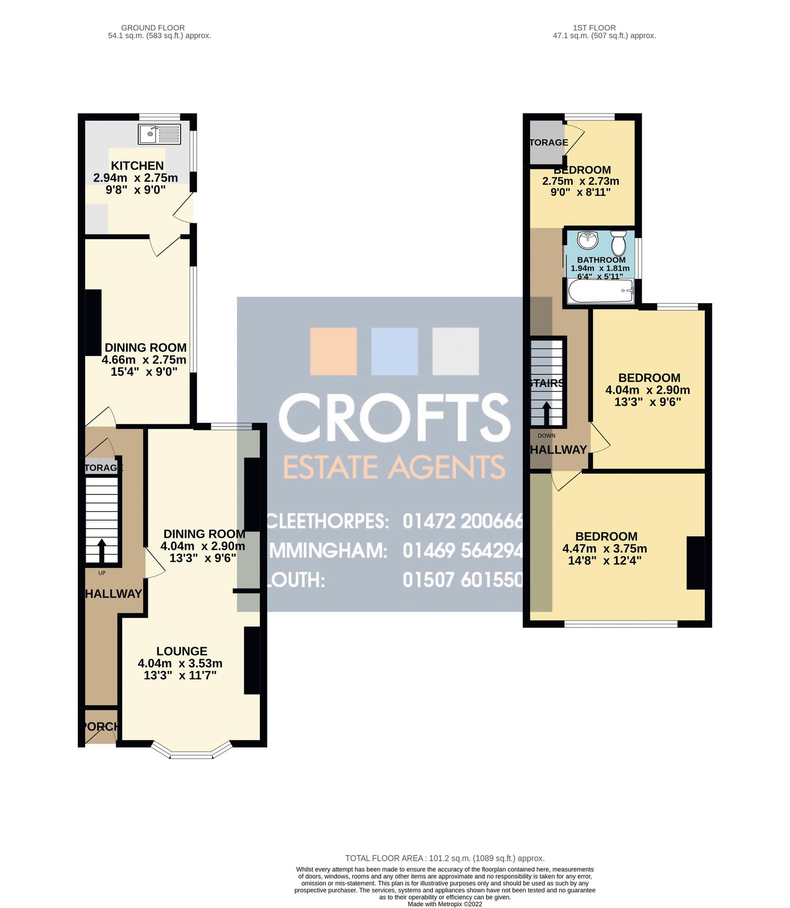 3 bed terraced house for sale in Wellington Street, Grimsby DN32 Zoopla